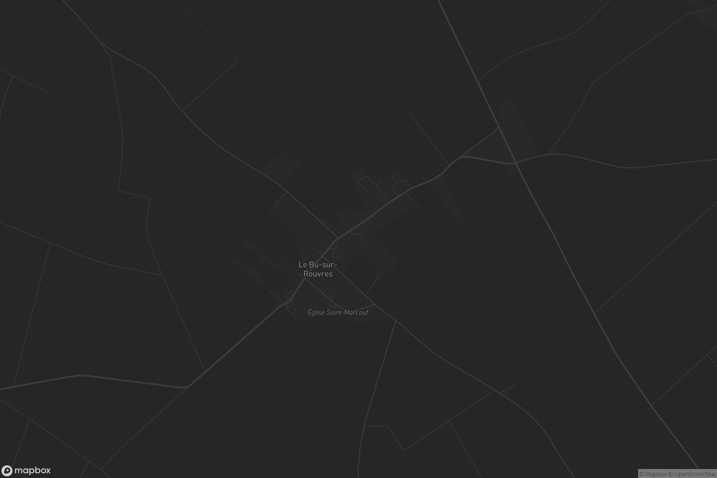 Carte de Le Bû-sur-Rouvres