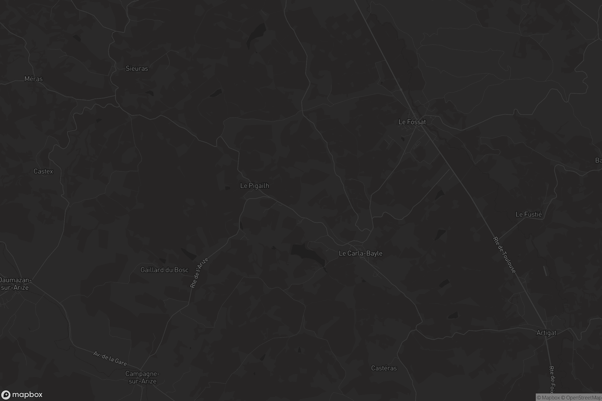 Carte de Le Carla-Bayle