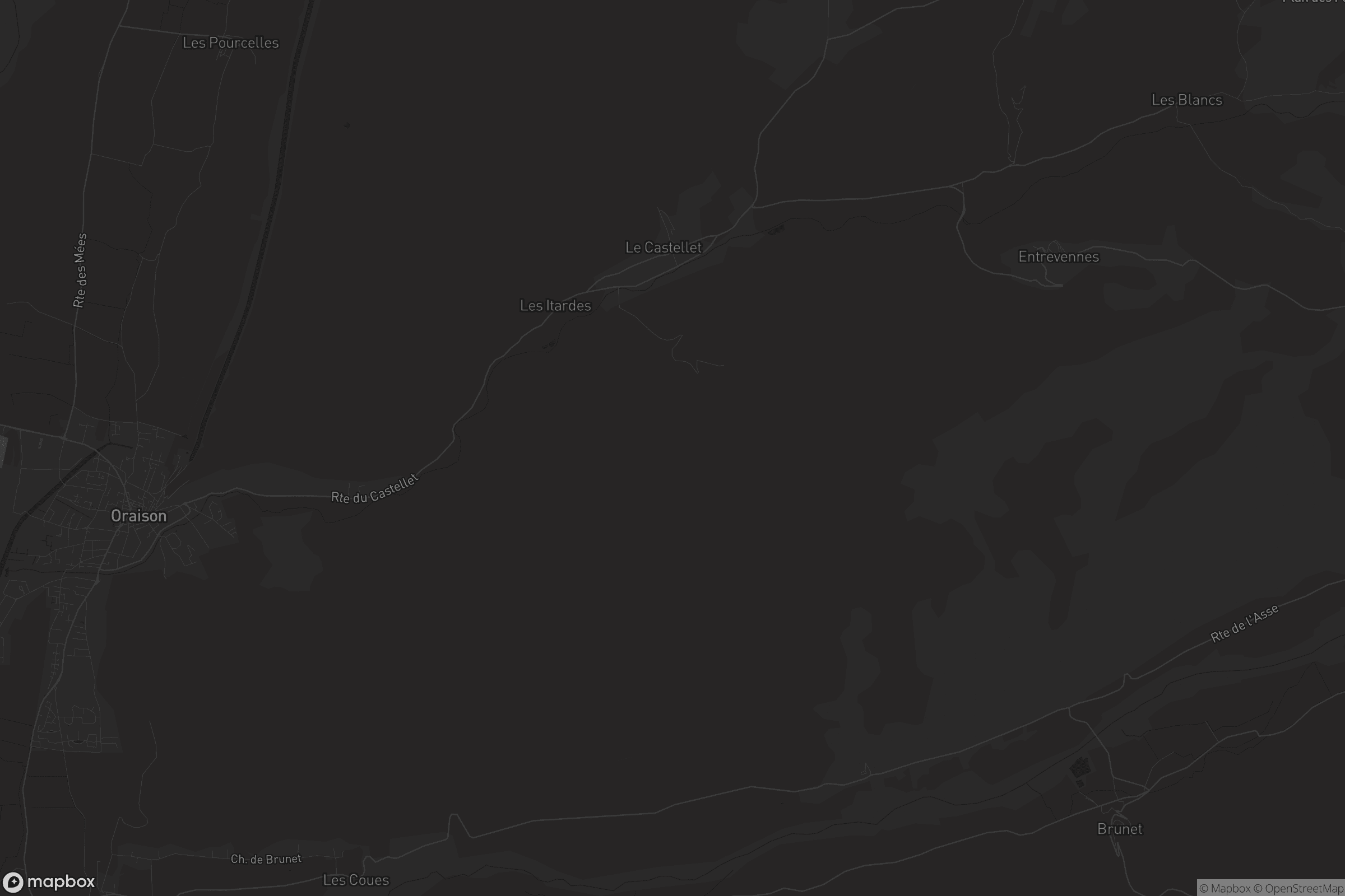 Carte de Le Castellet