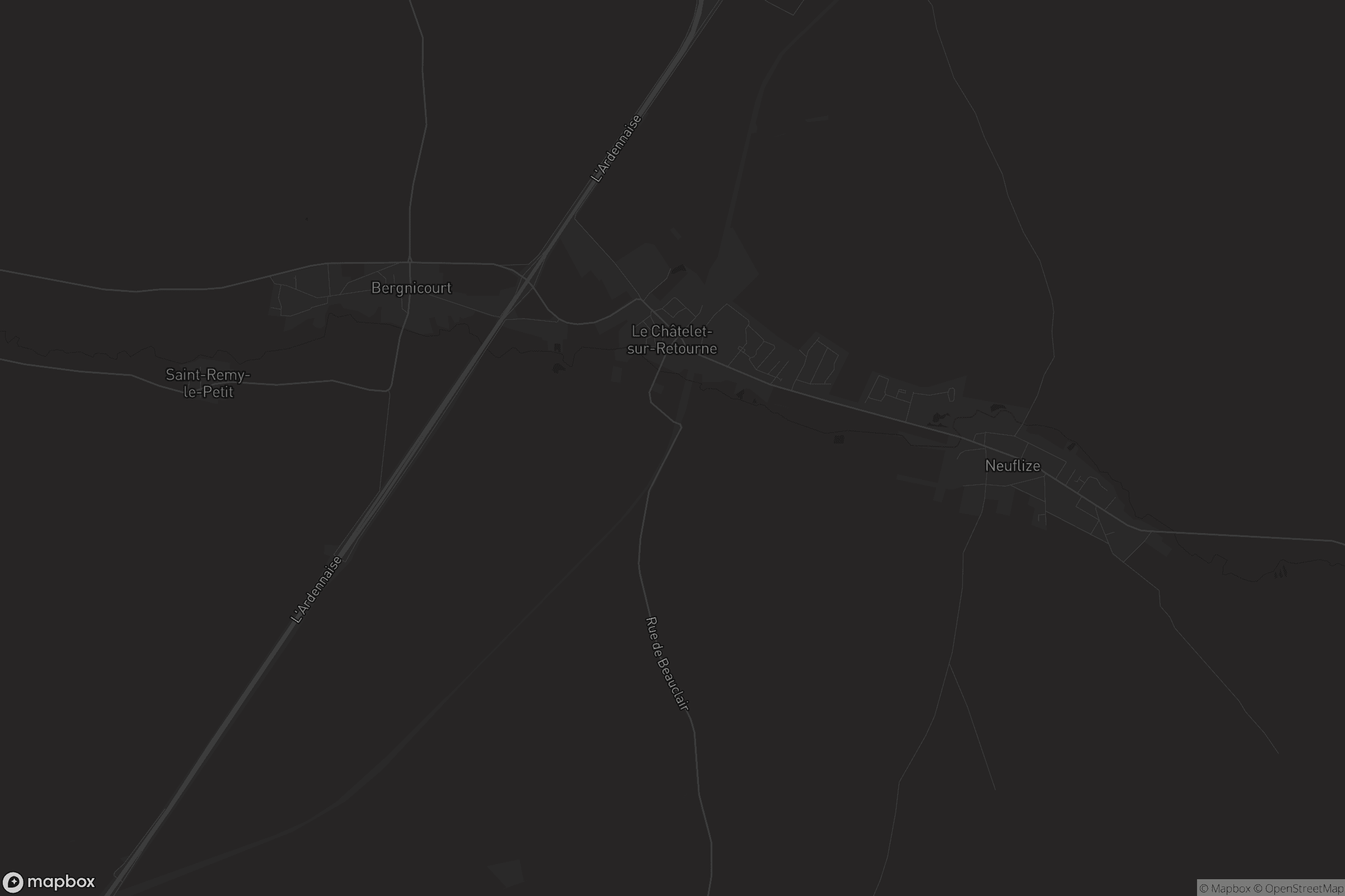 Carte de Le Châtelet-sur-Retourne