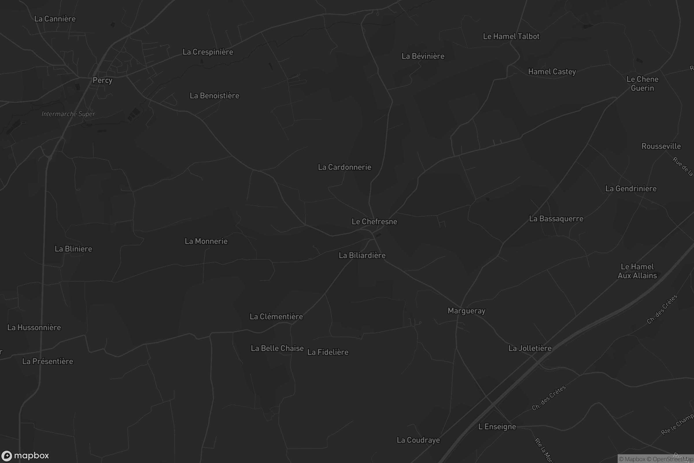 Carte de Le Chefresne