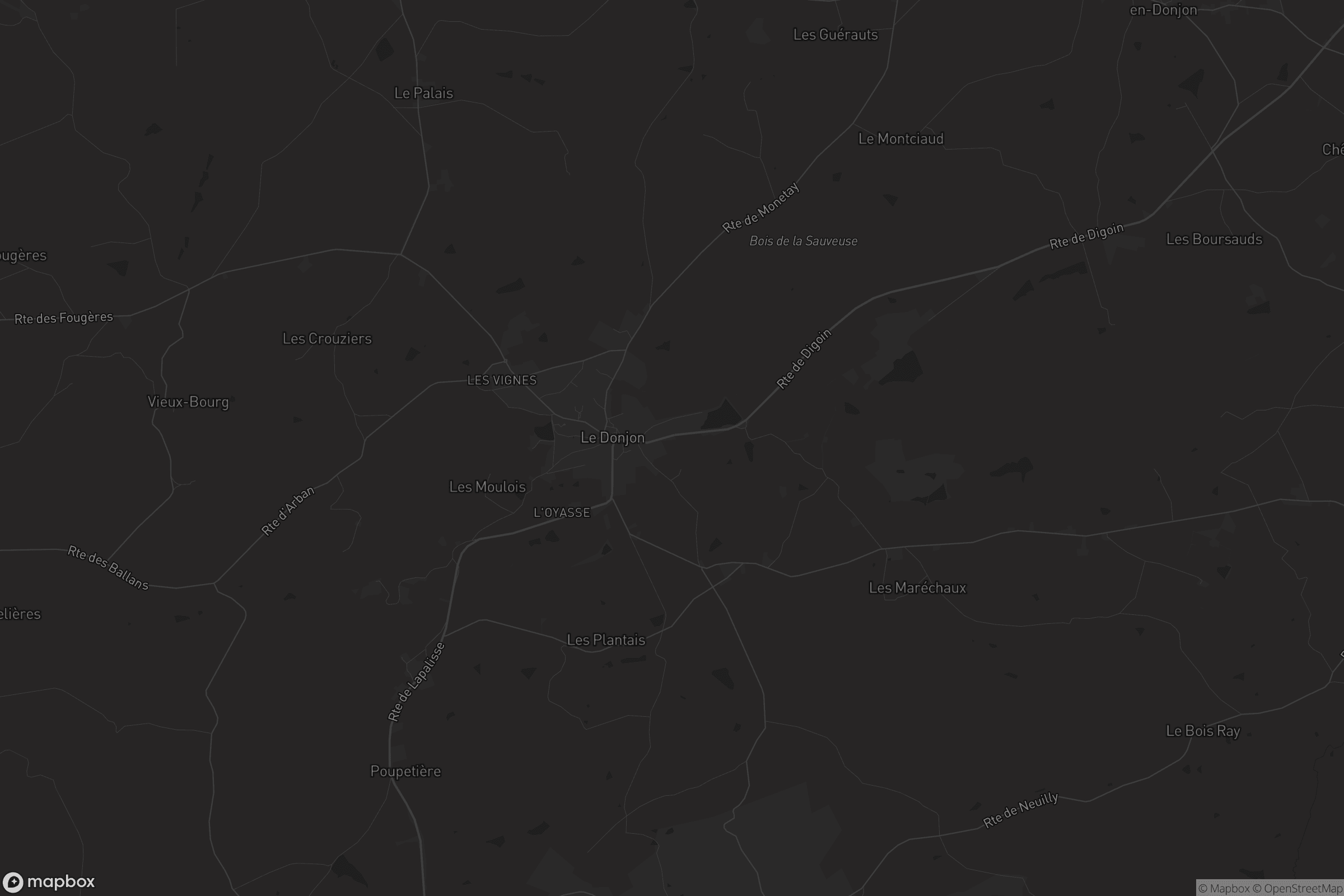 Carte de Le Donjon