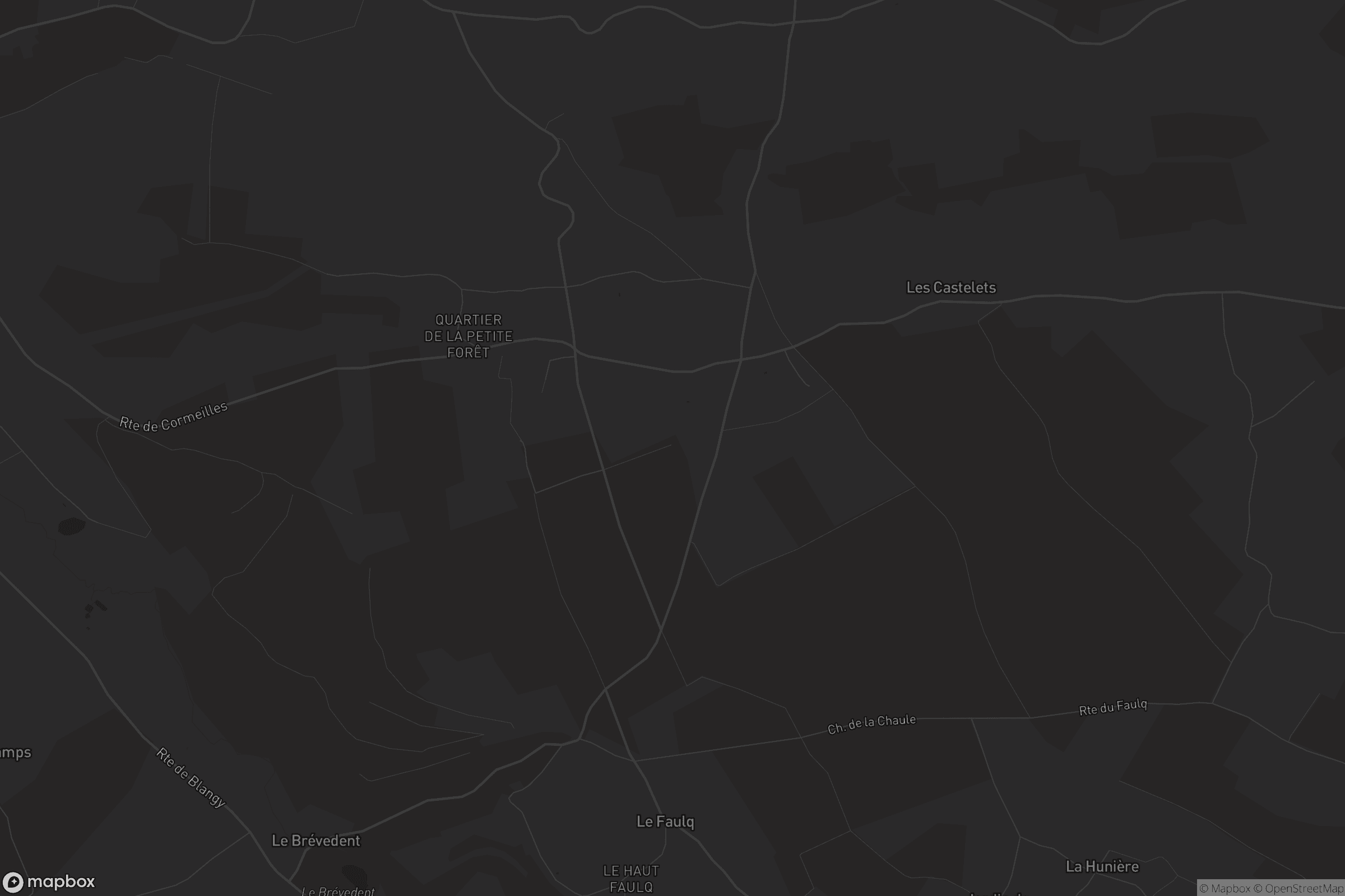 Carte de Le Faulq
