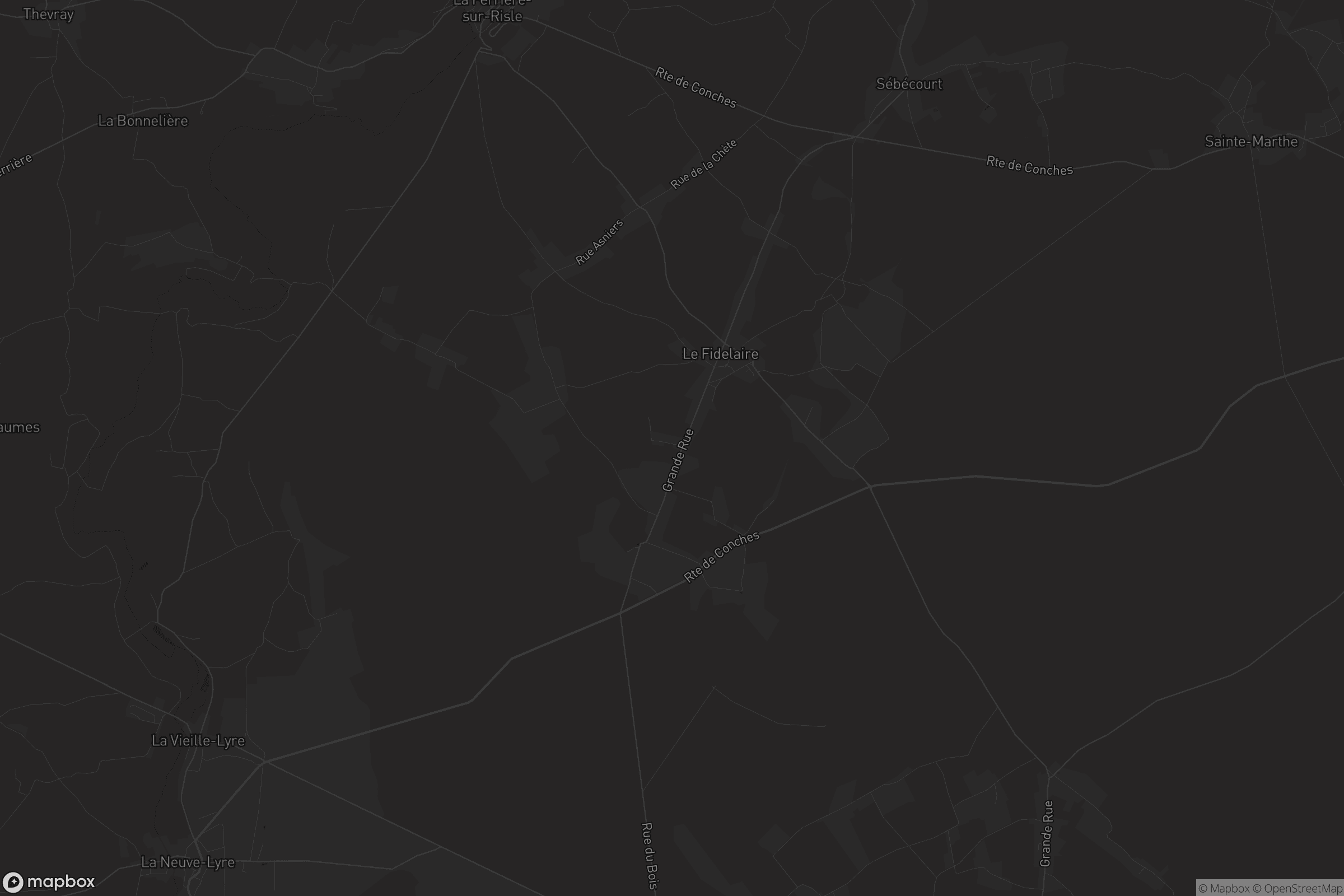 Carte de Le Fidelaire