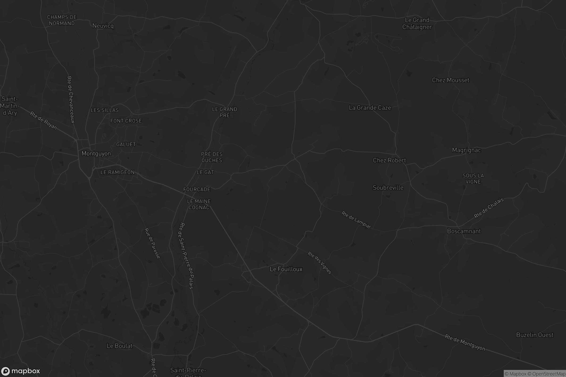 Carte de Le Fouilloux