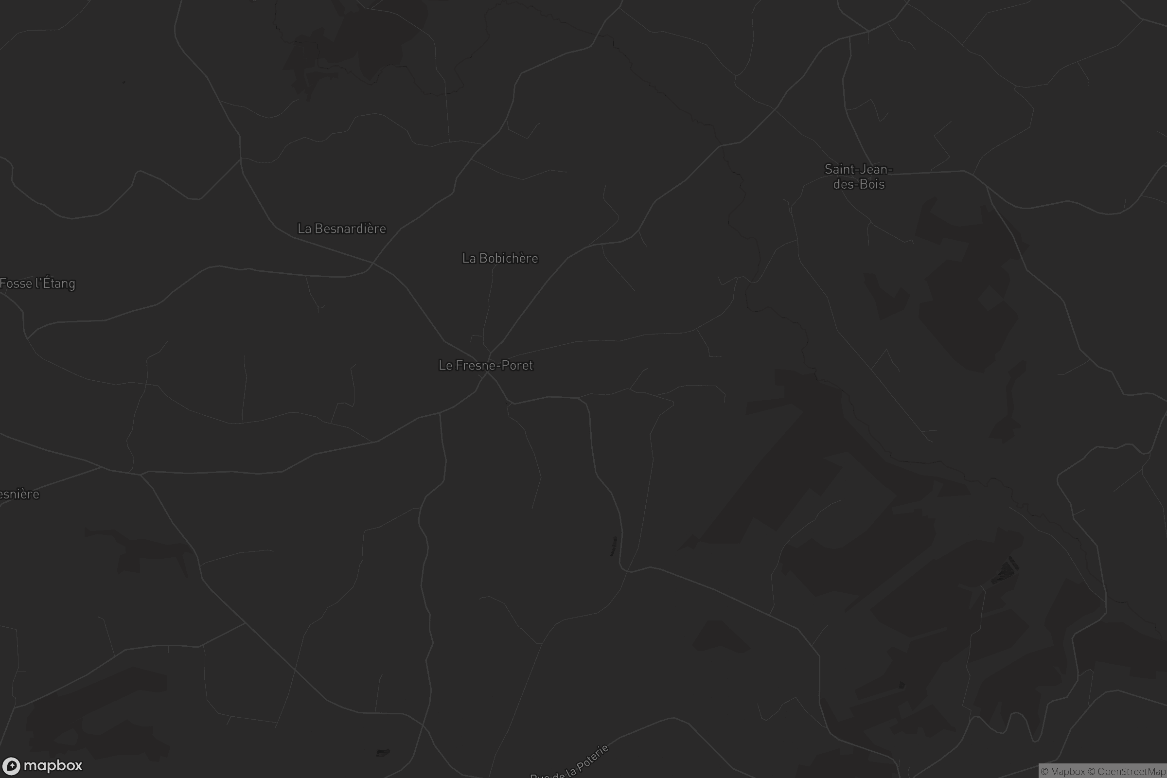 Carte de Le Fresne-Poret