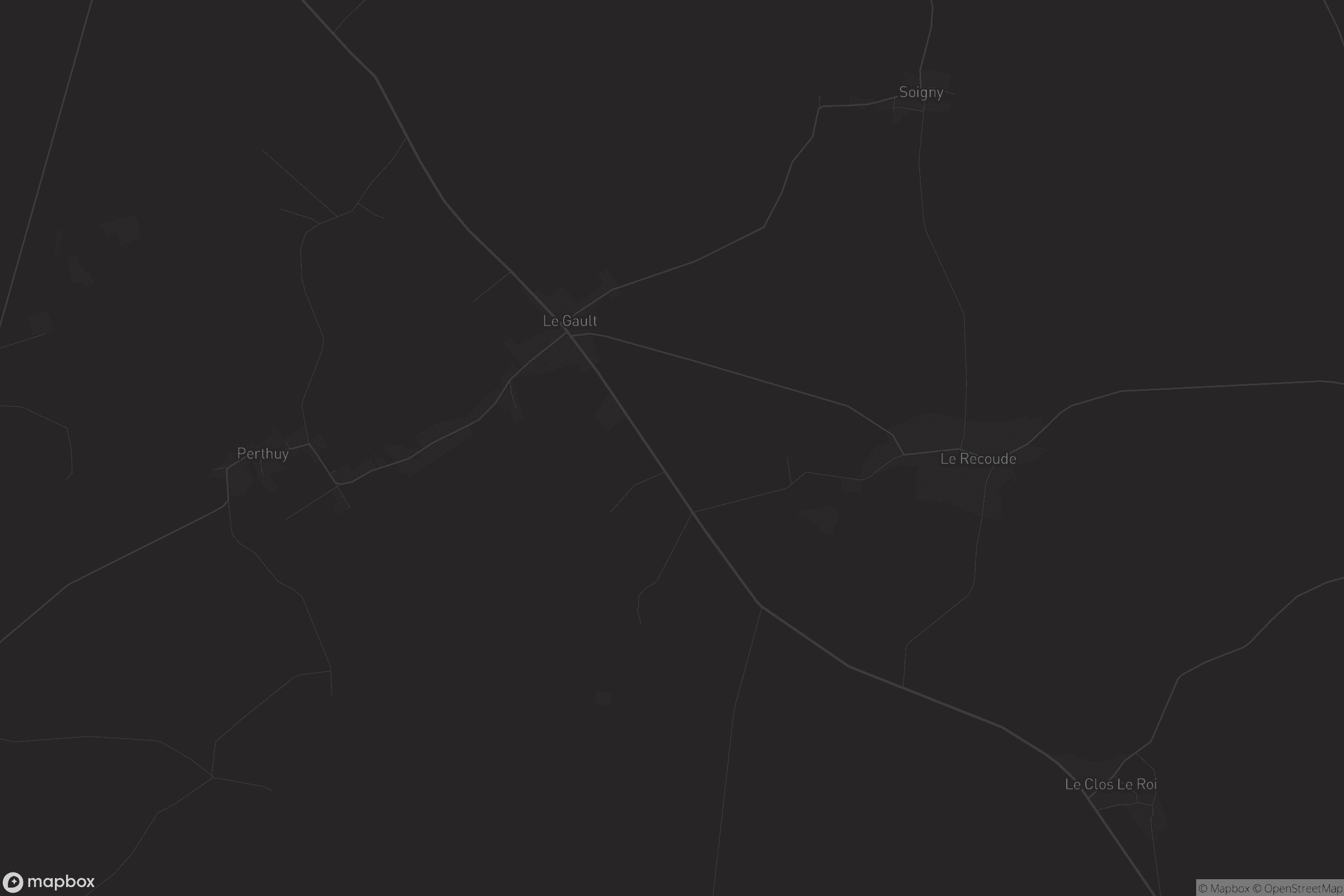 Carte de Le Gault-Soigny