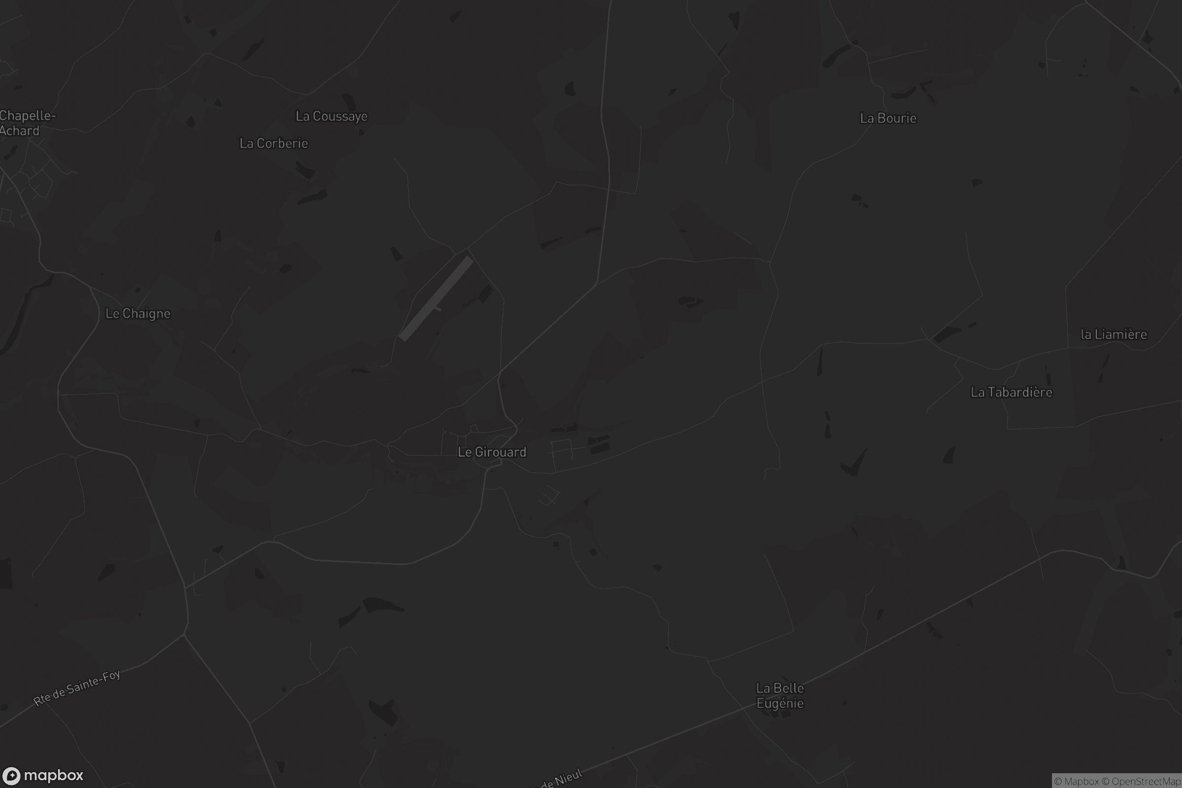 Carte de Le Girouard