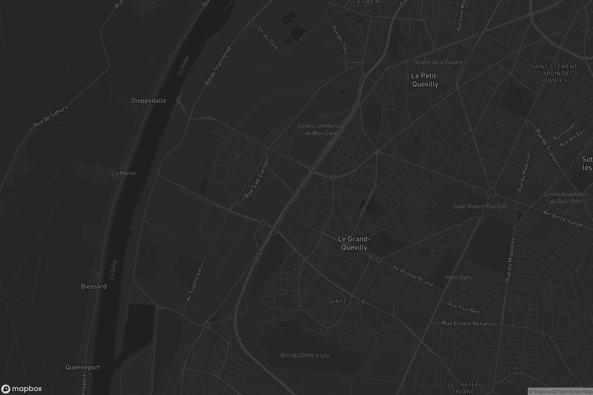 Carte de Le Grand-Quevilly