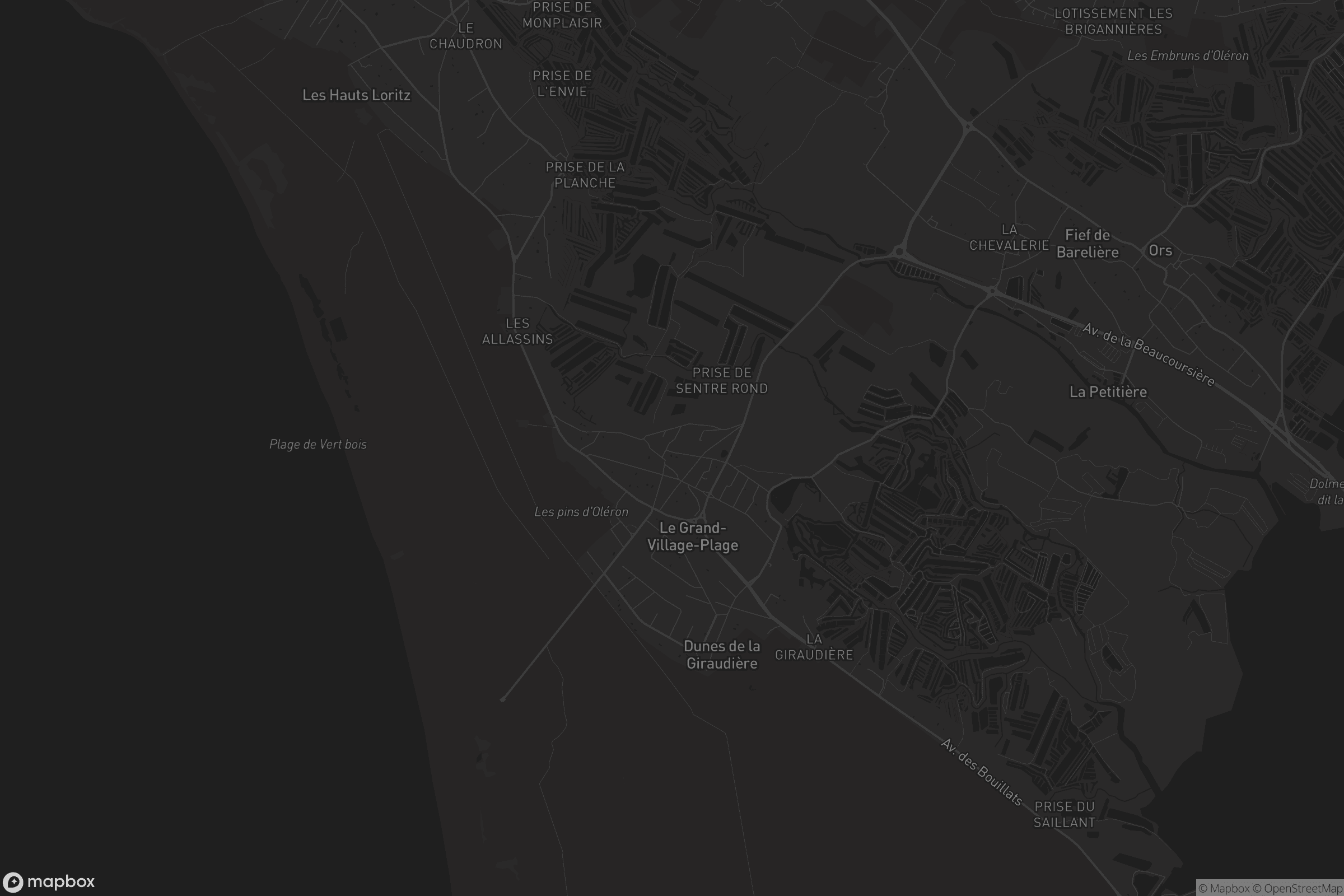 Carte de Le Grand-Village-Plage