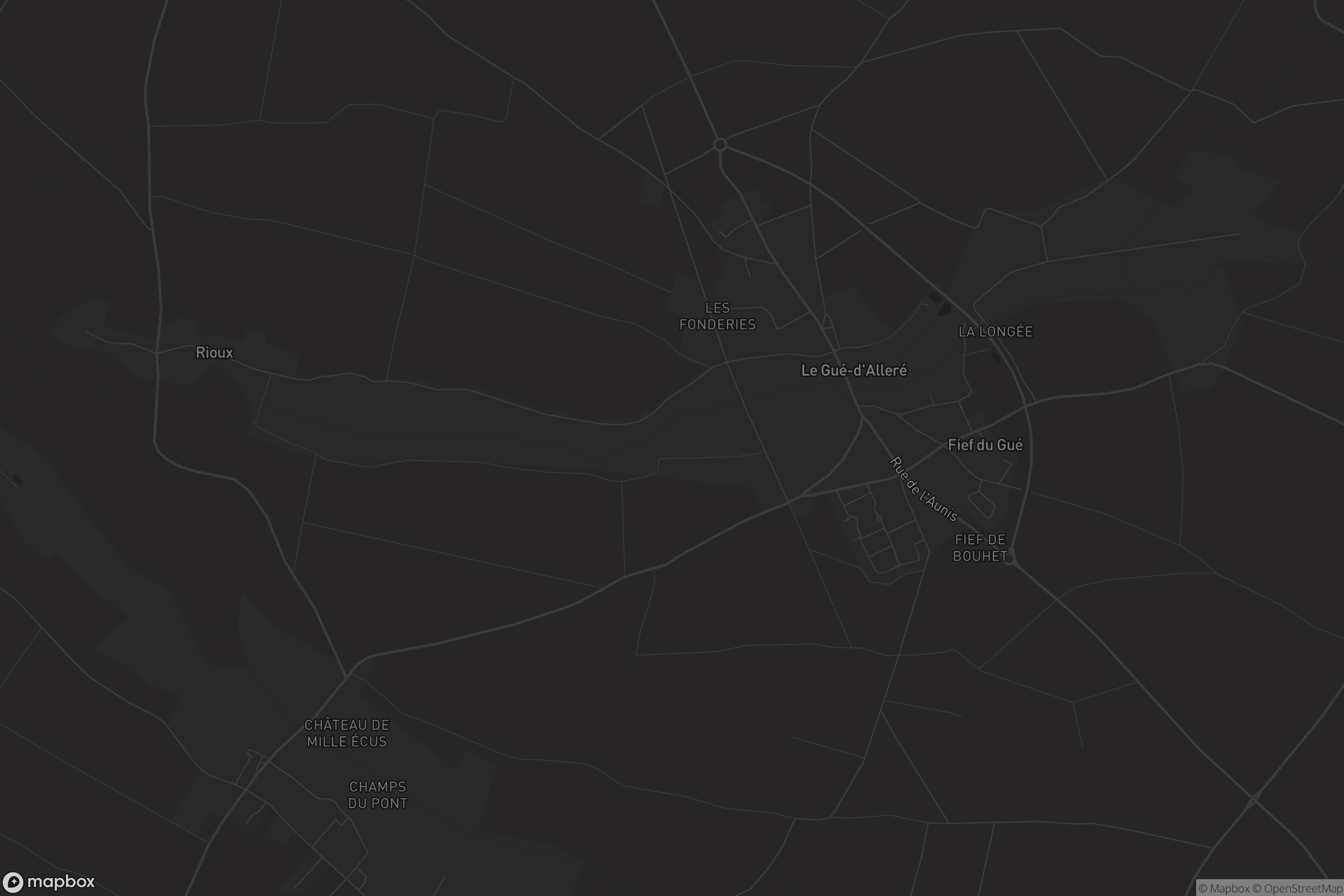 Carte de Le Gué-d'Alleré