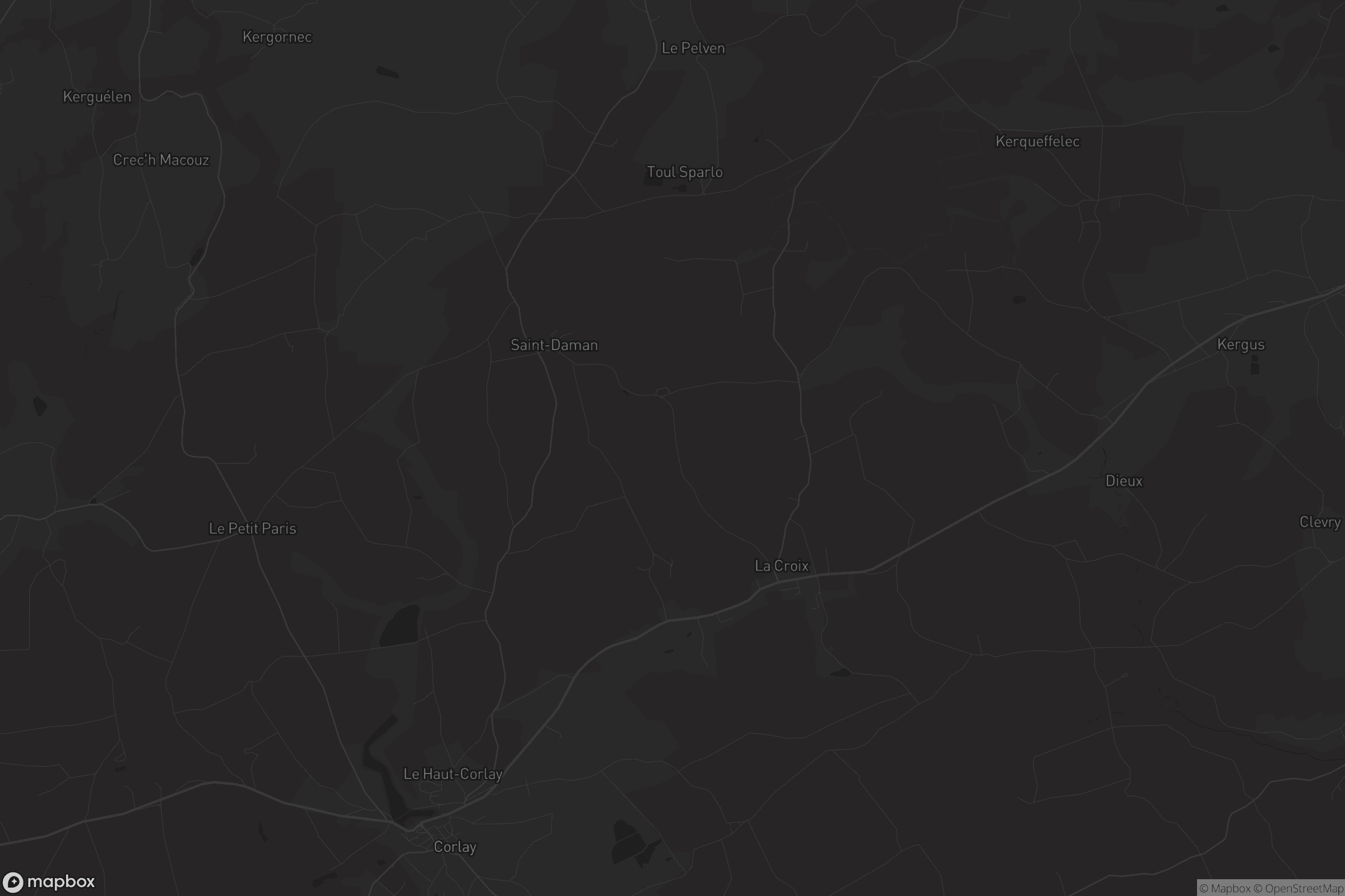 Carte de Le Haut-Corlay