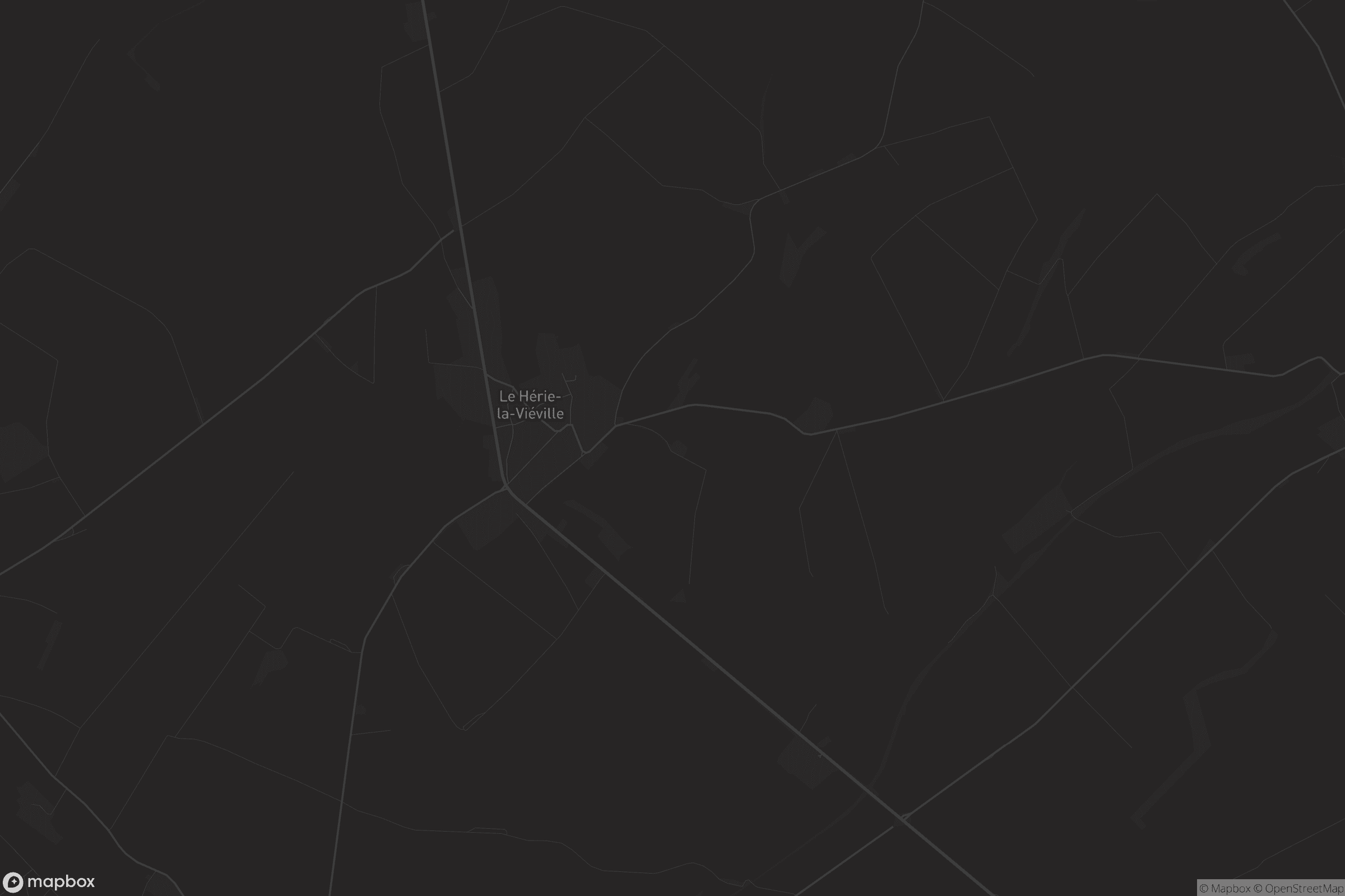 Carte de Le Hérie-la-Viéville