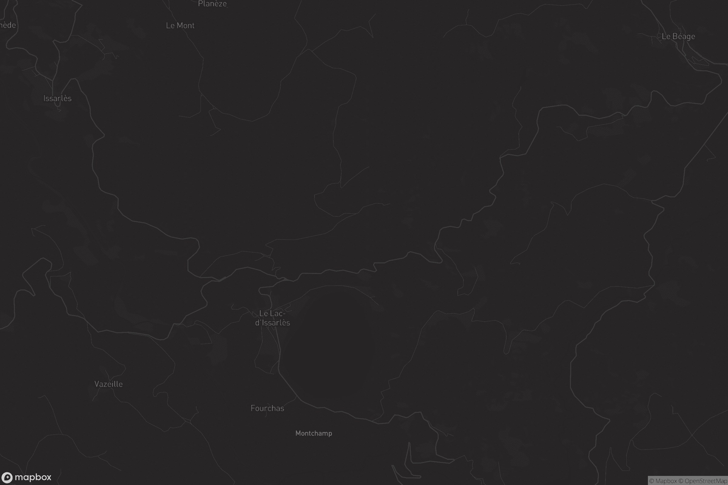Carte de Le Lac-d'Issarlès