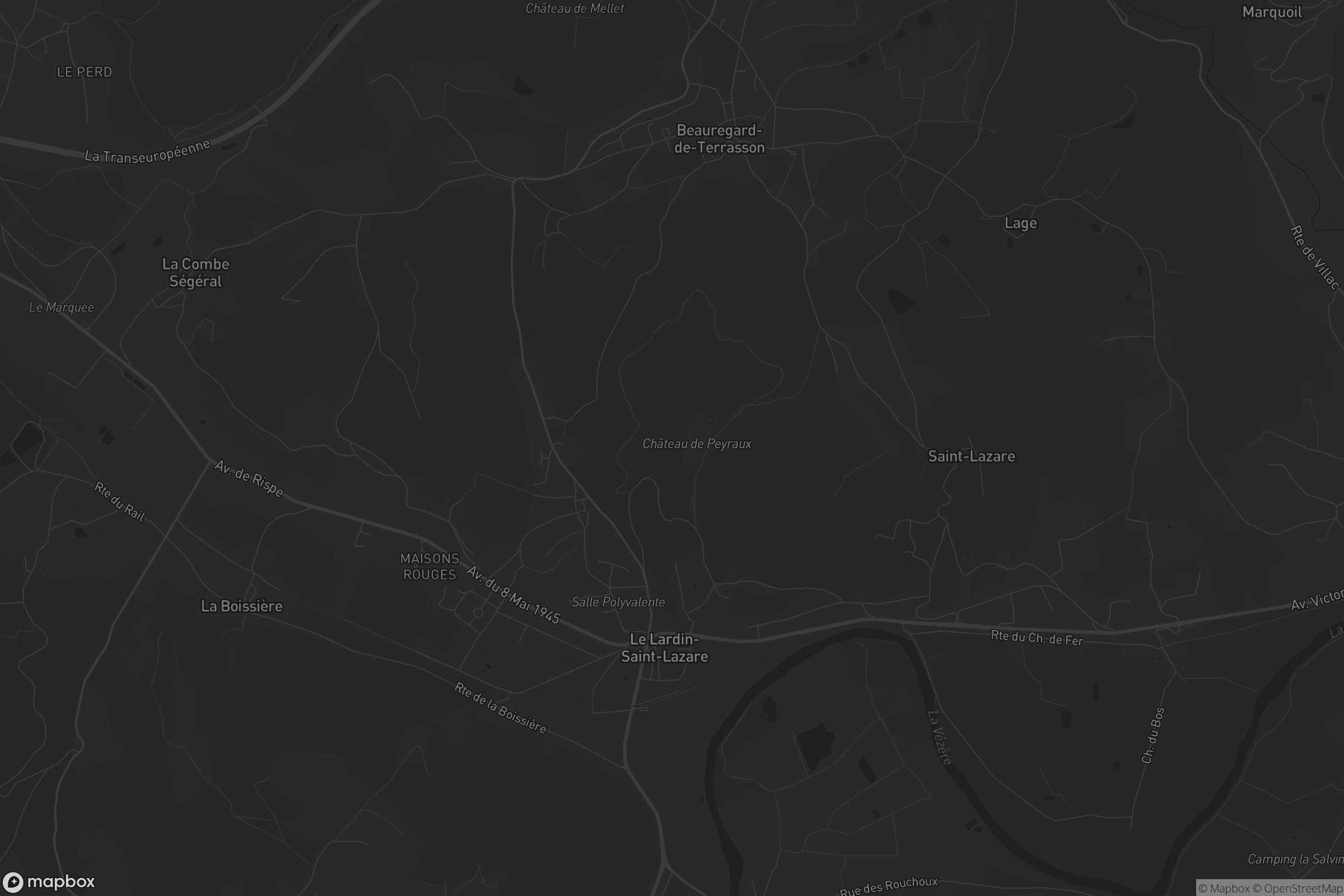 Carte de Le Lardin-Saint-Lazare