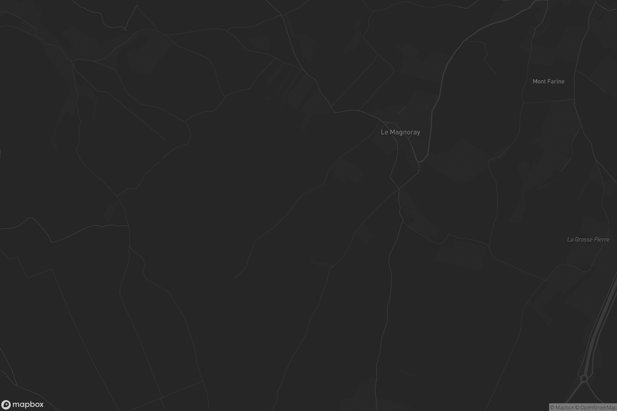 Carte de Le Magnoray
