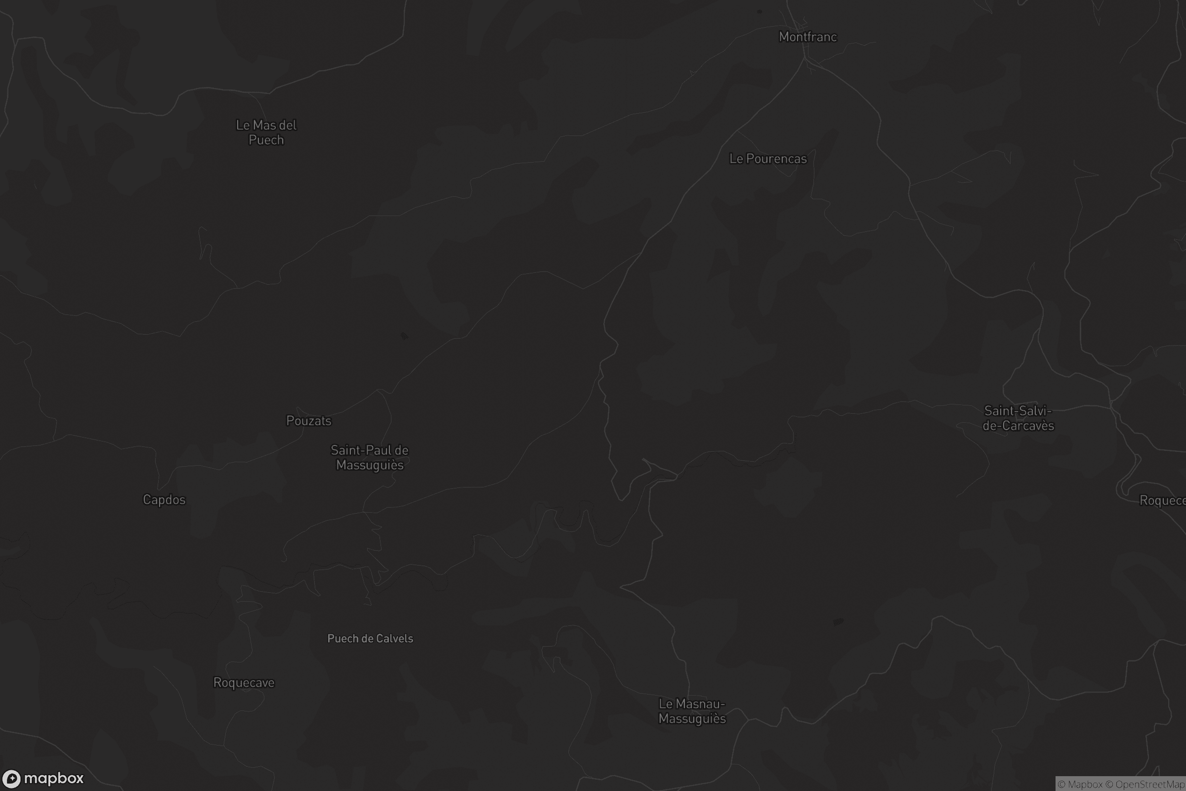 Carte de Le Masnau-Massuguiès