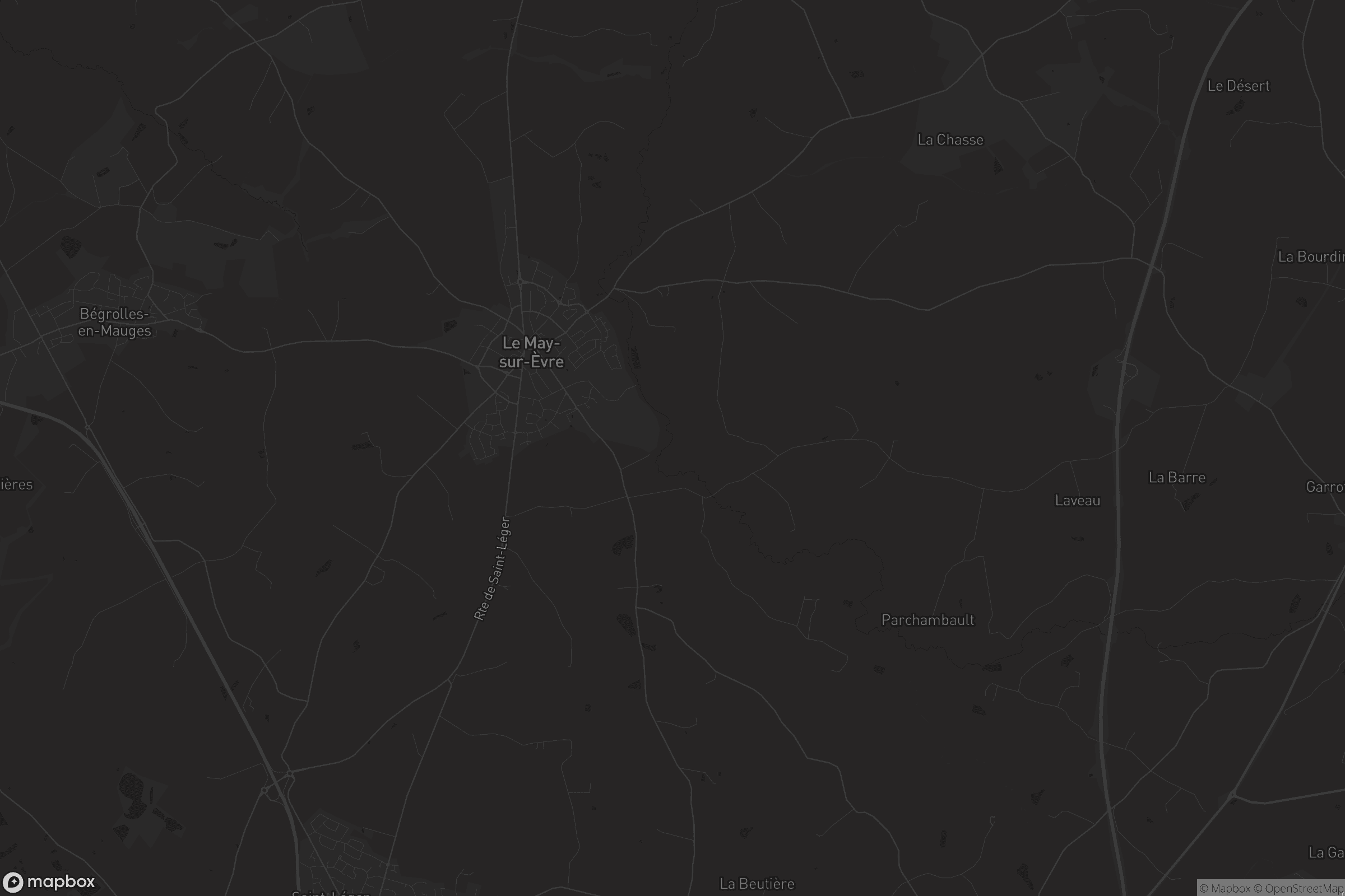 Carte de Le May-sur-Èvre