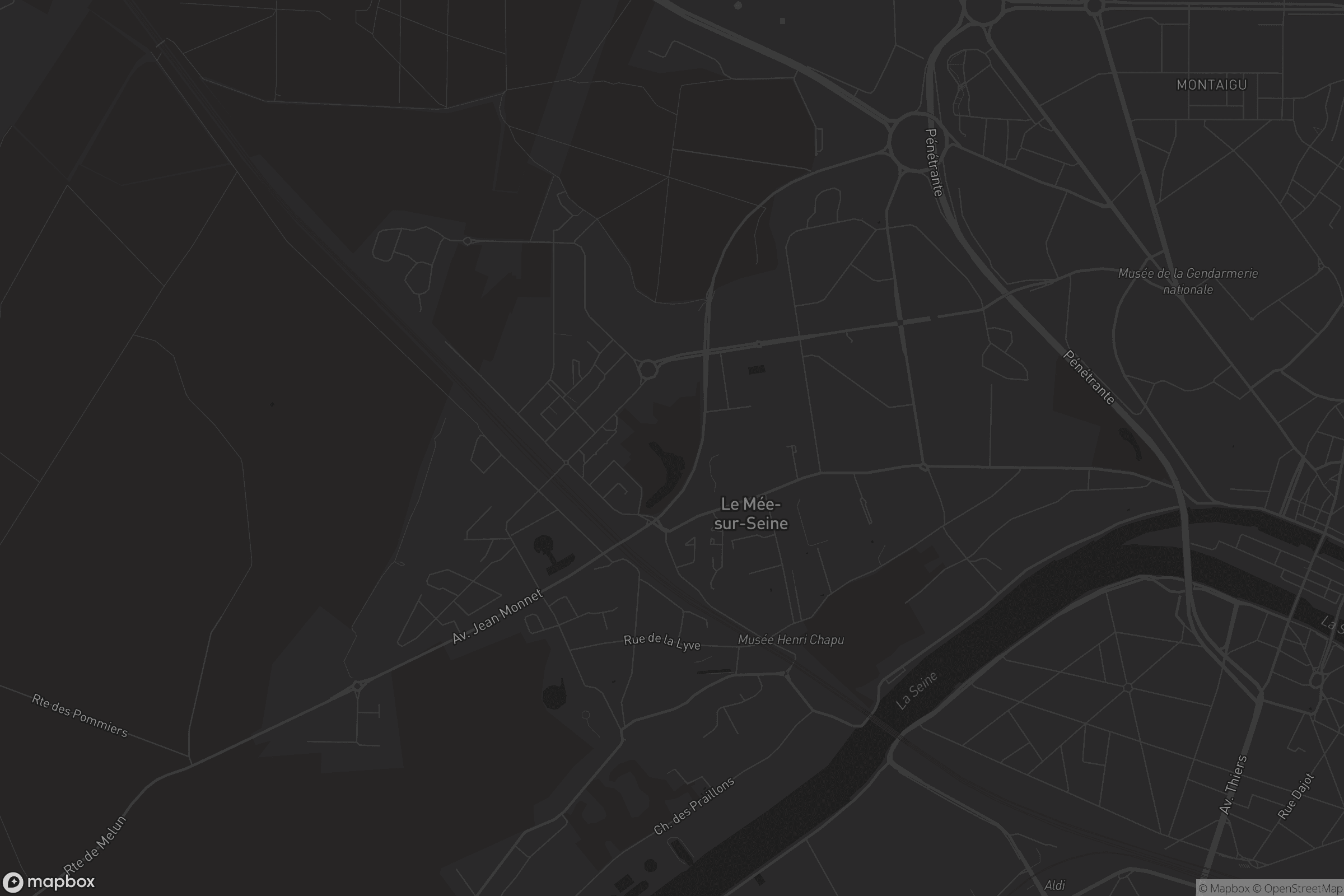 Carte de Le Mée-sur-Seine