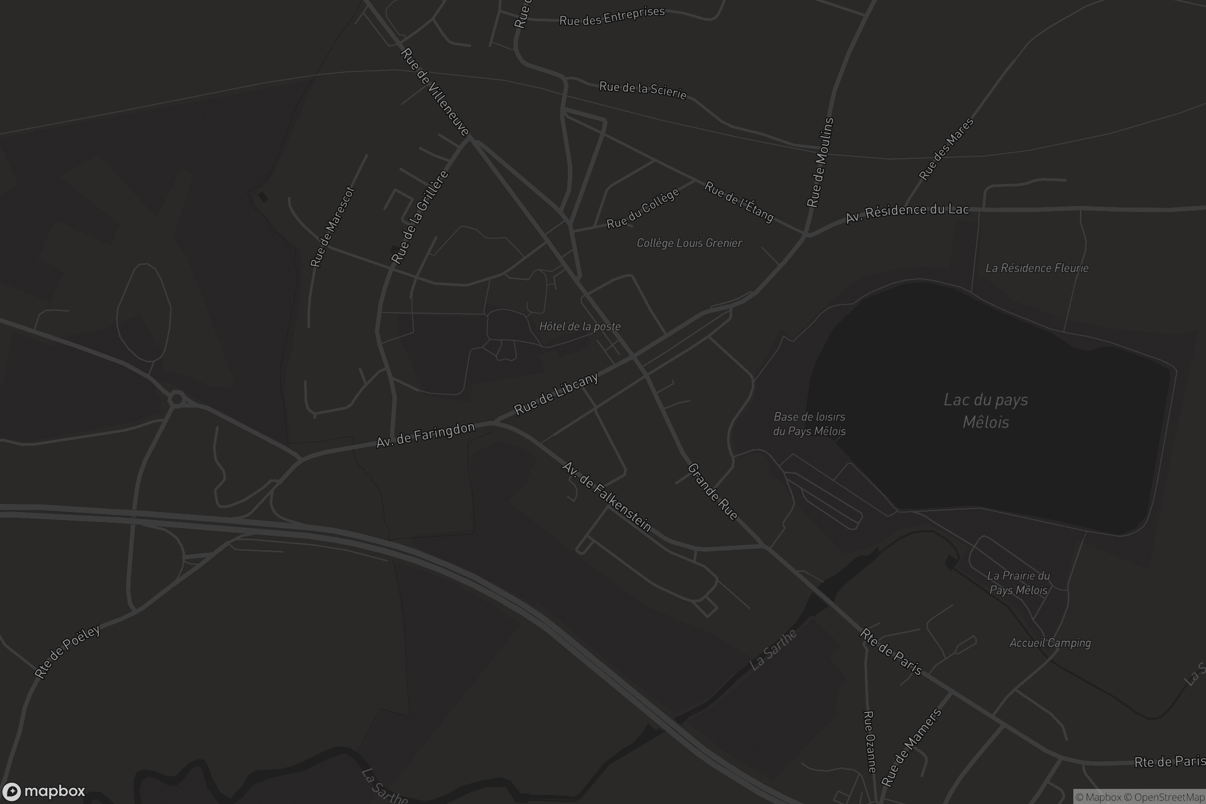 Carte de Le Mêle-sur-Sarthe