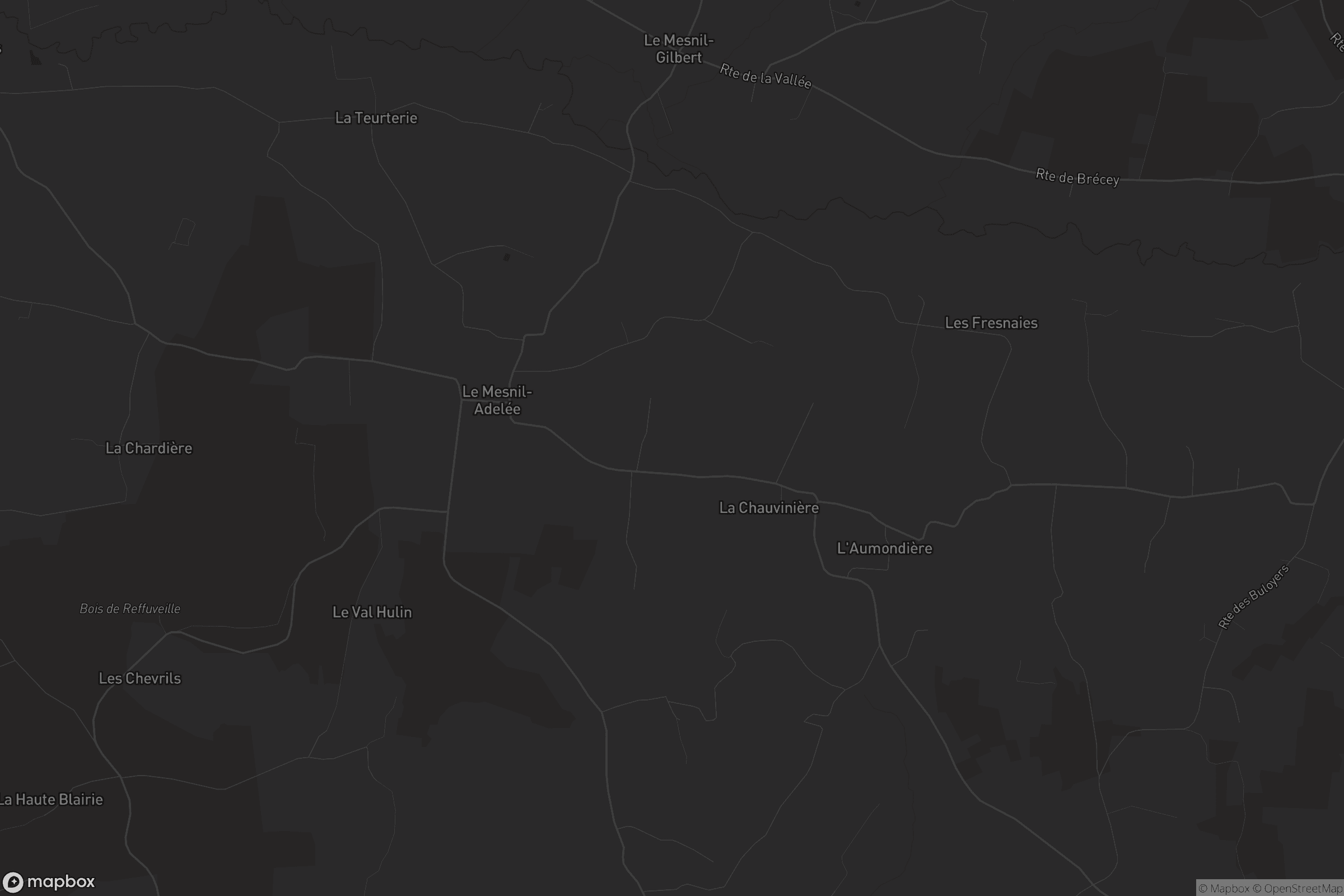 Carte de Le Mesnil-Adelée