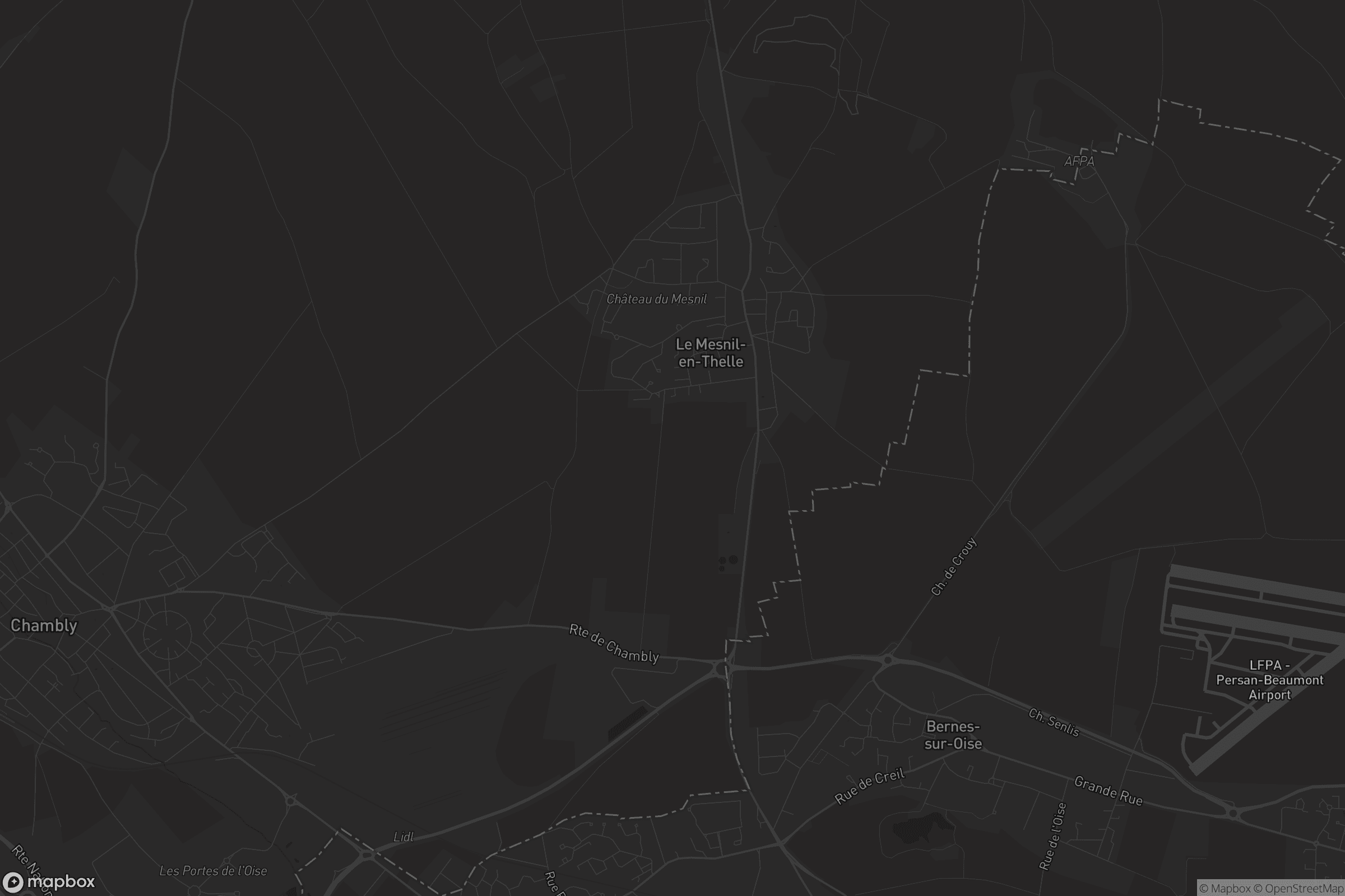 Carte de Le Mesnil-en-Thelle