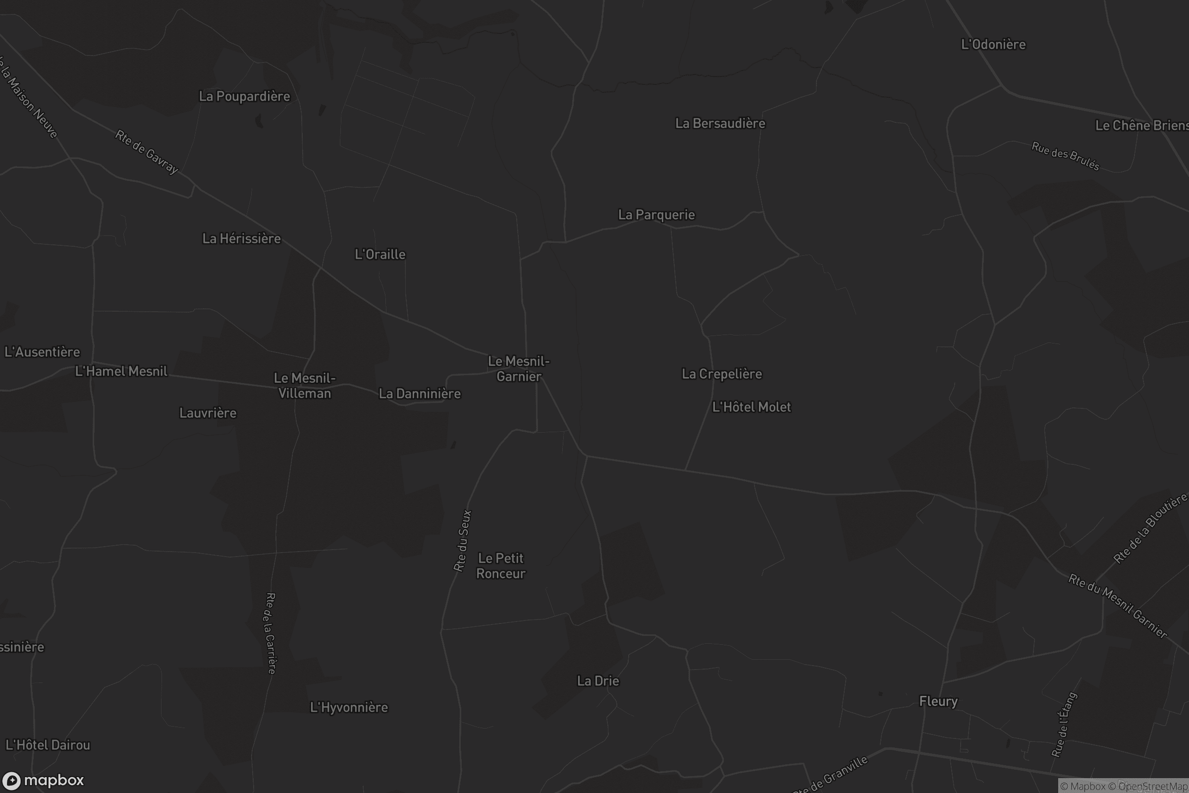 Carte de Le Mesnil-Garnier
