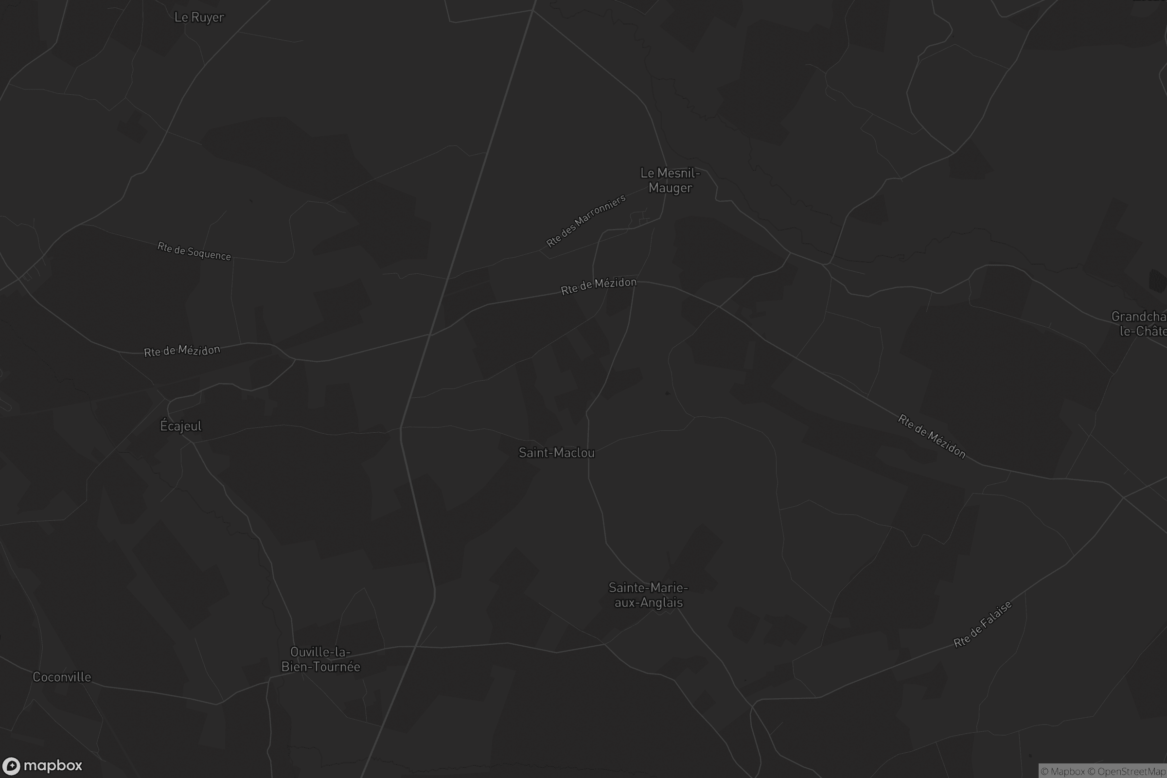 Carte de Le Mesnil-Mauger