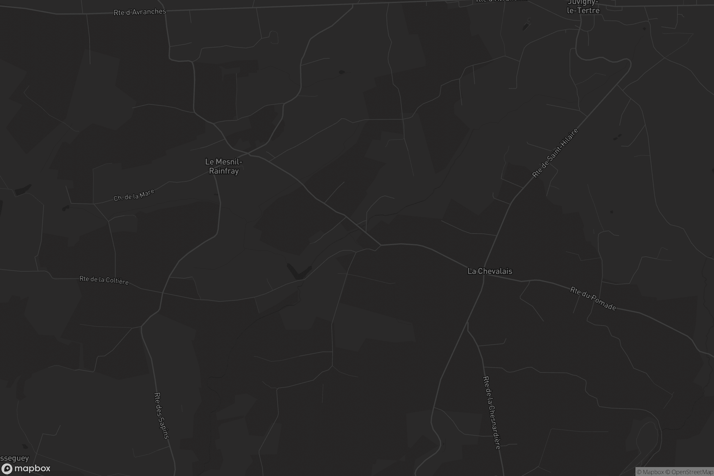 Carte de Le Mesnil-Rainfray