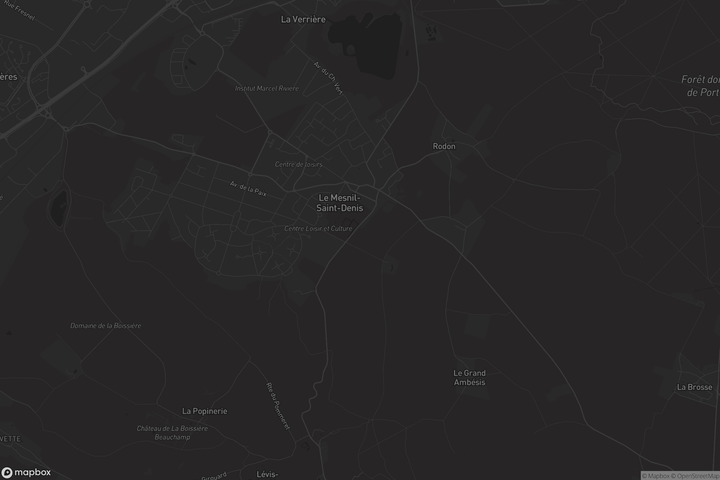 Carte de Le Mesnil-Saint-Denis