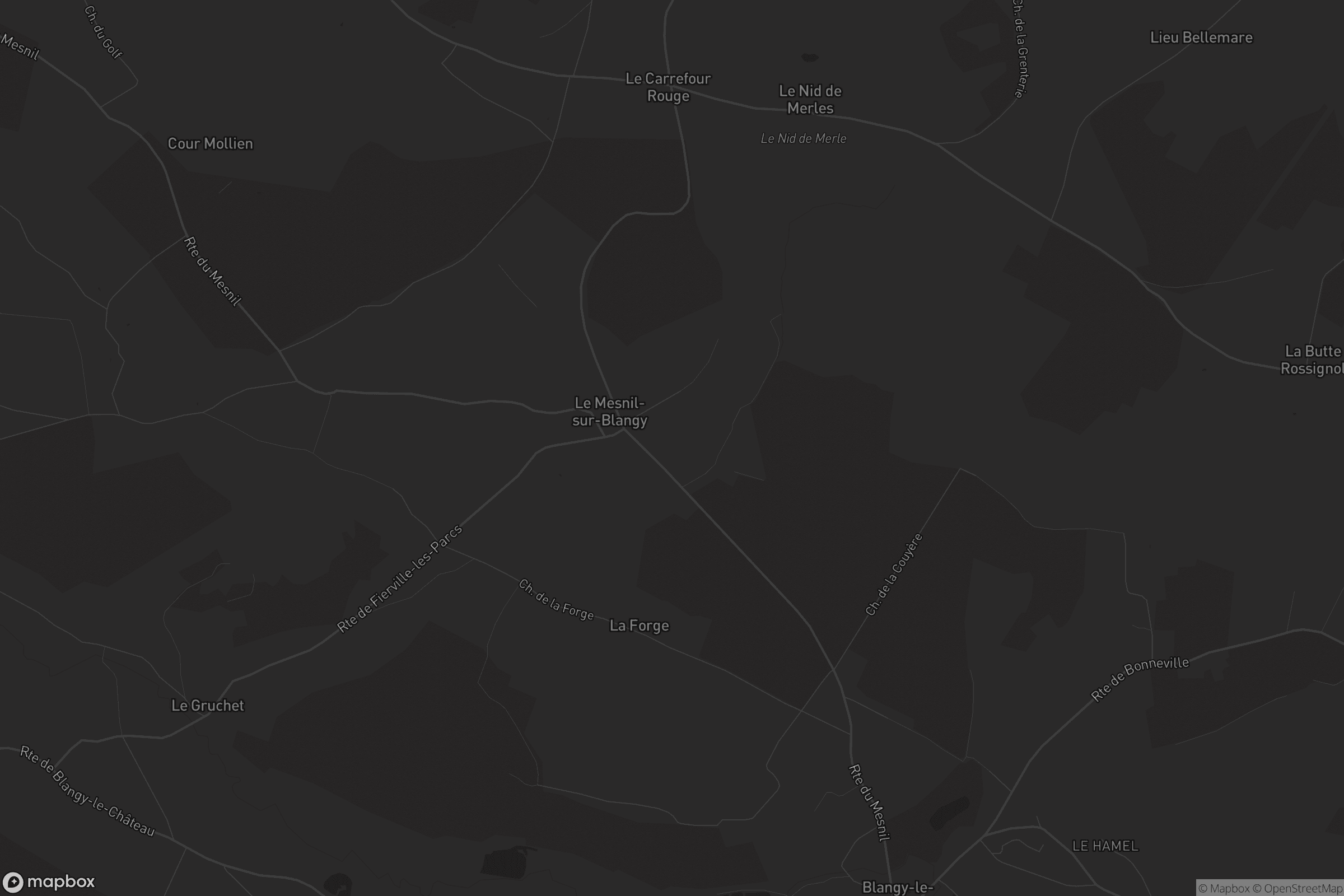Carte de Le Mesnil-sur-Blangy