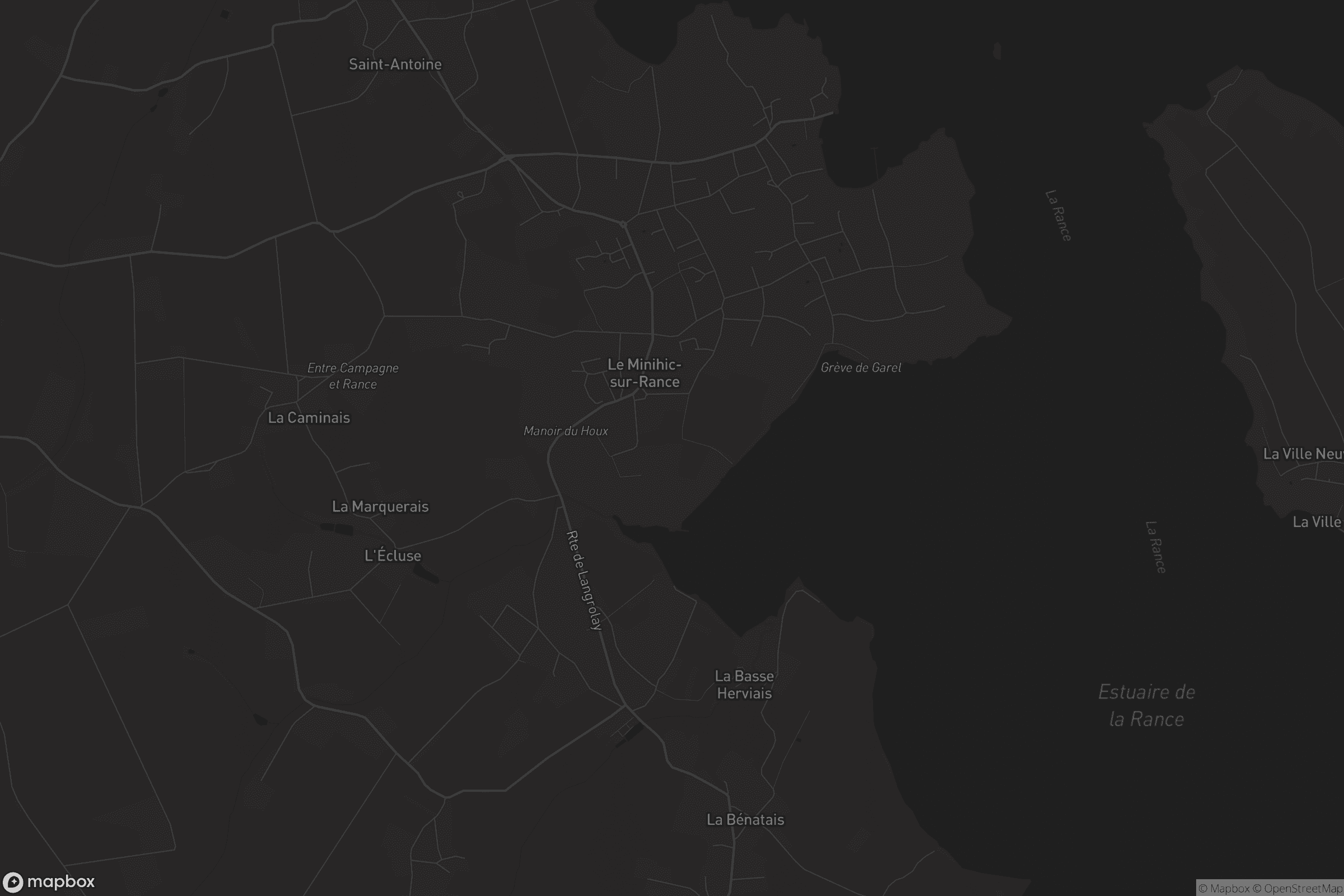 Carte de Le Minihic-sur-Rance