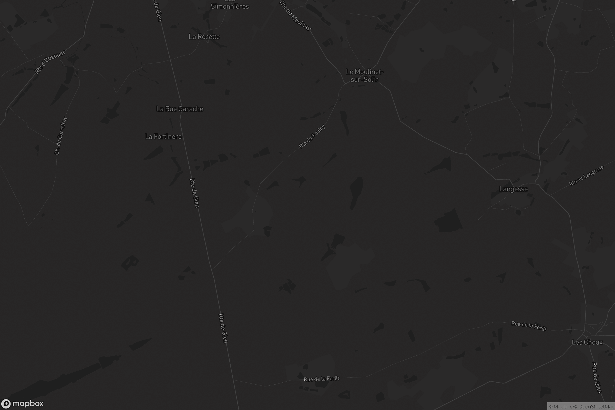 Carte de Le Moulinet-sur-Solin