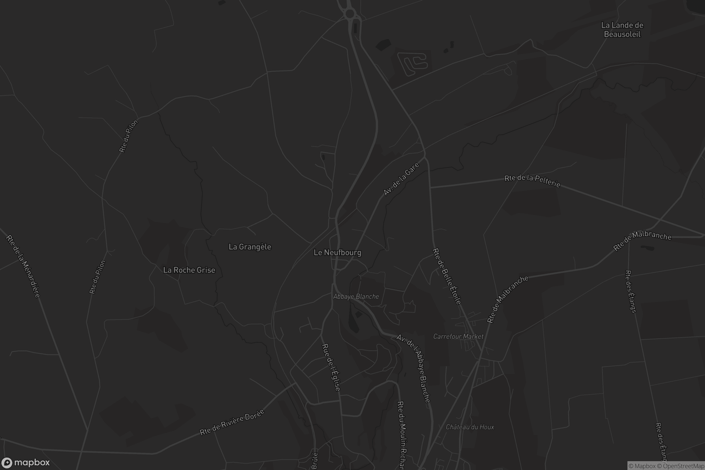 Carte de Le Neufbourg