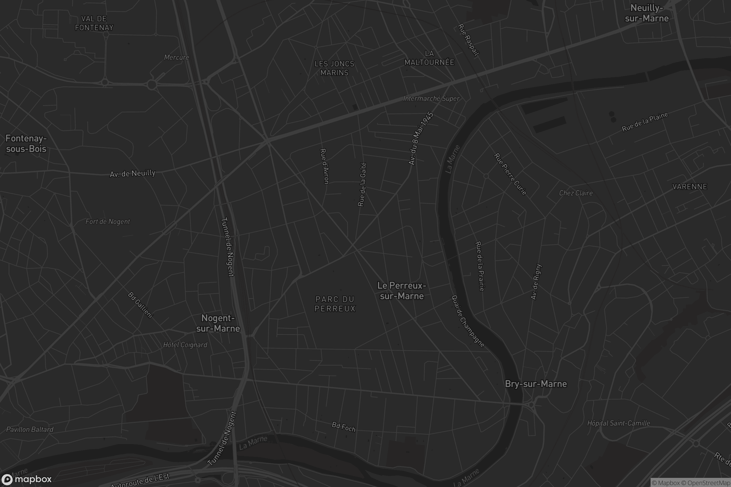 Carte de Le Perreux-sur-Marne