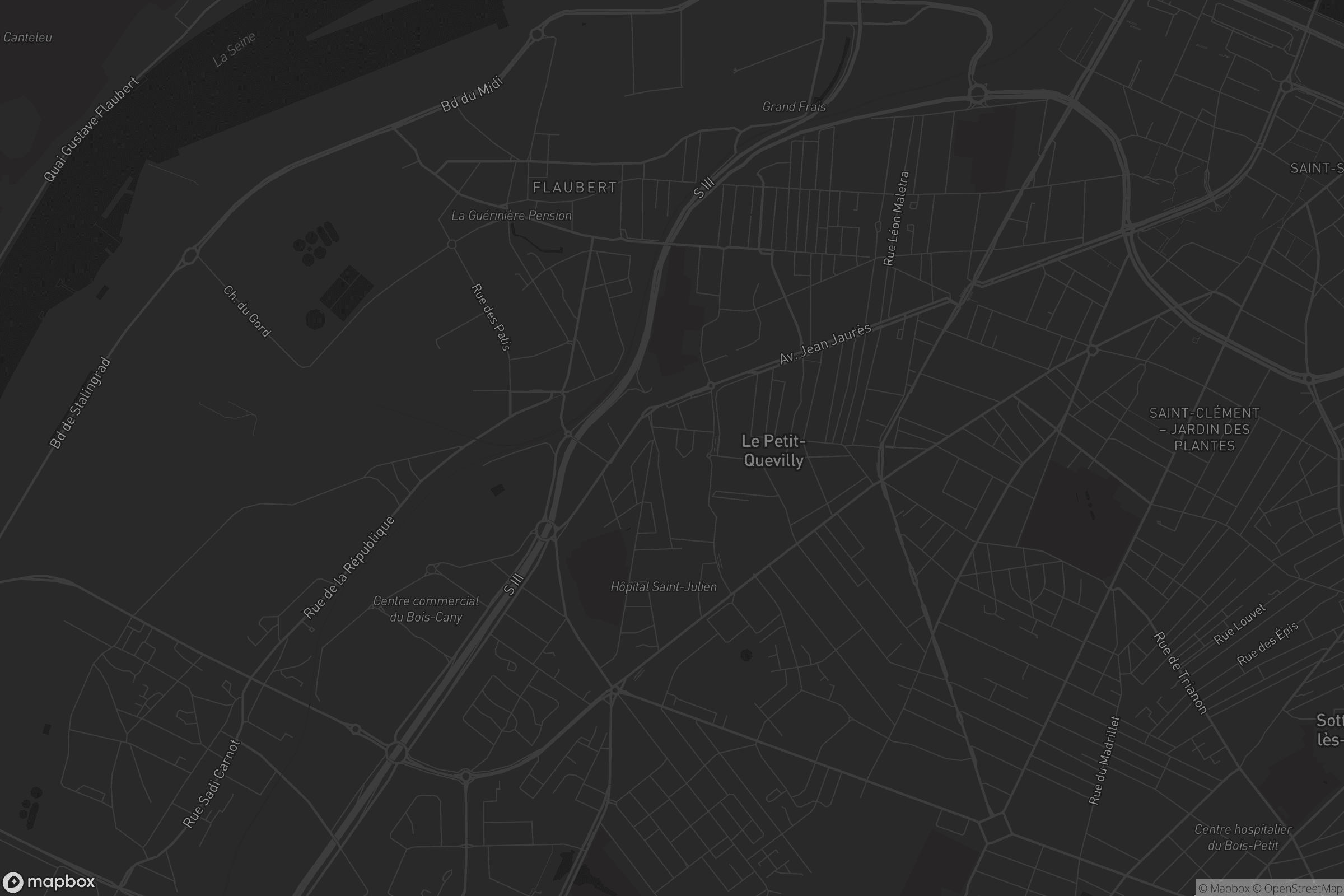 Carte de Le Petit-Quevilly