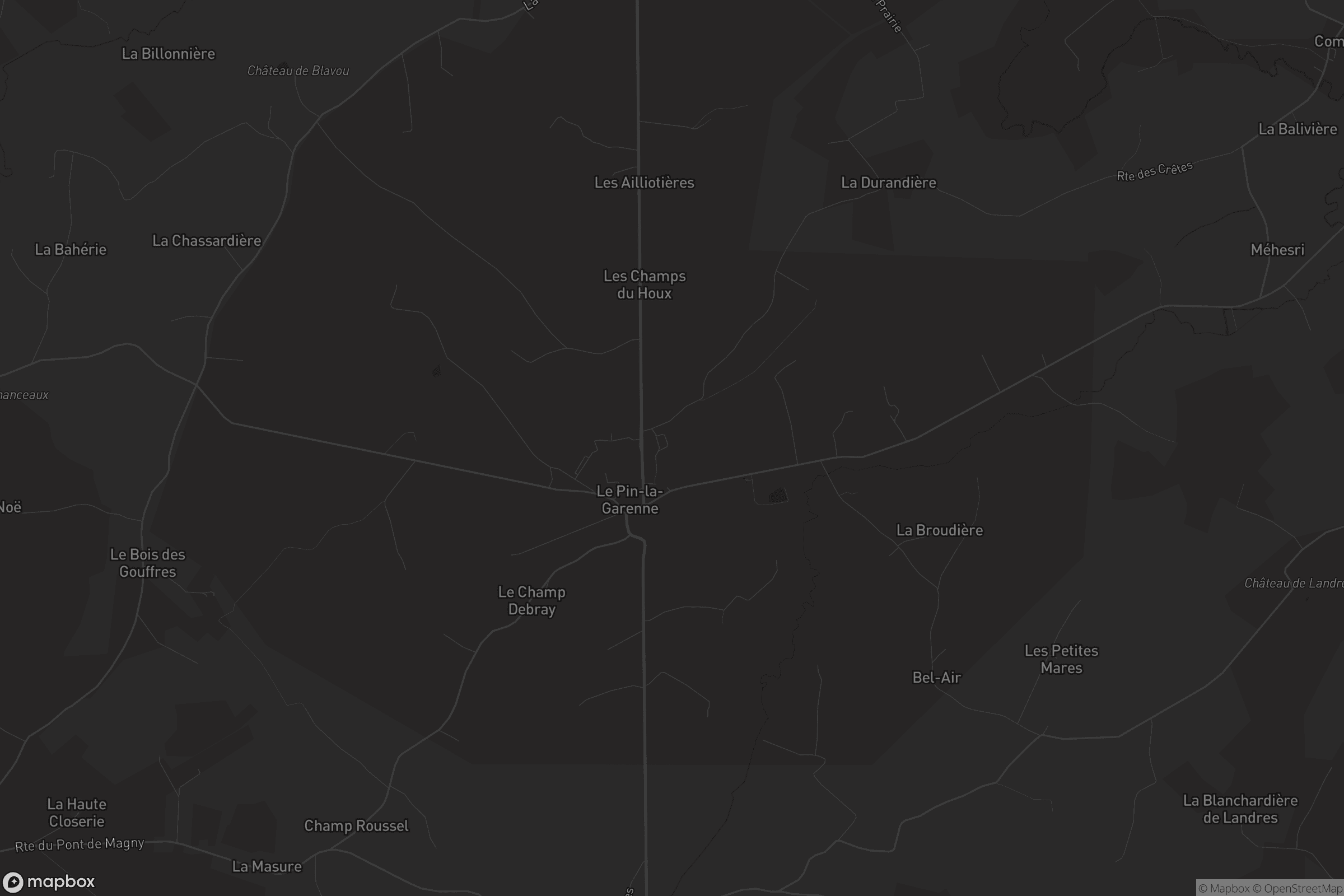 Carte de Le Pin-la-Garenne