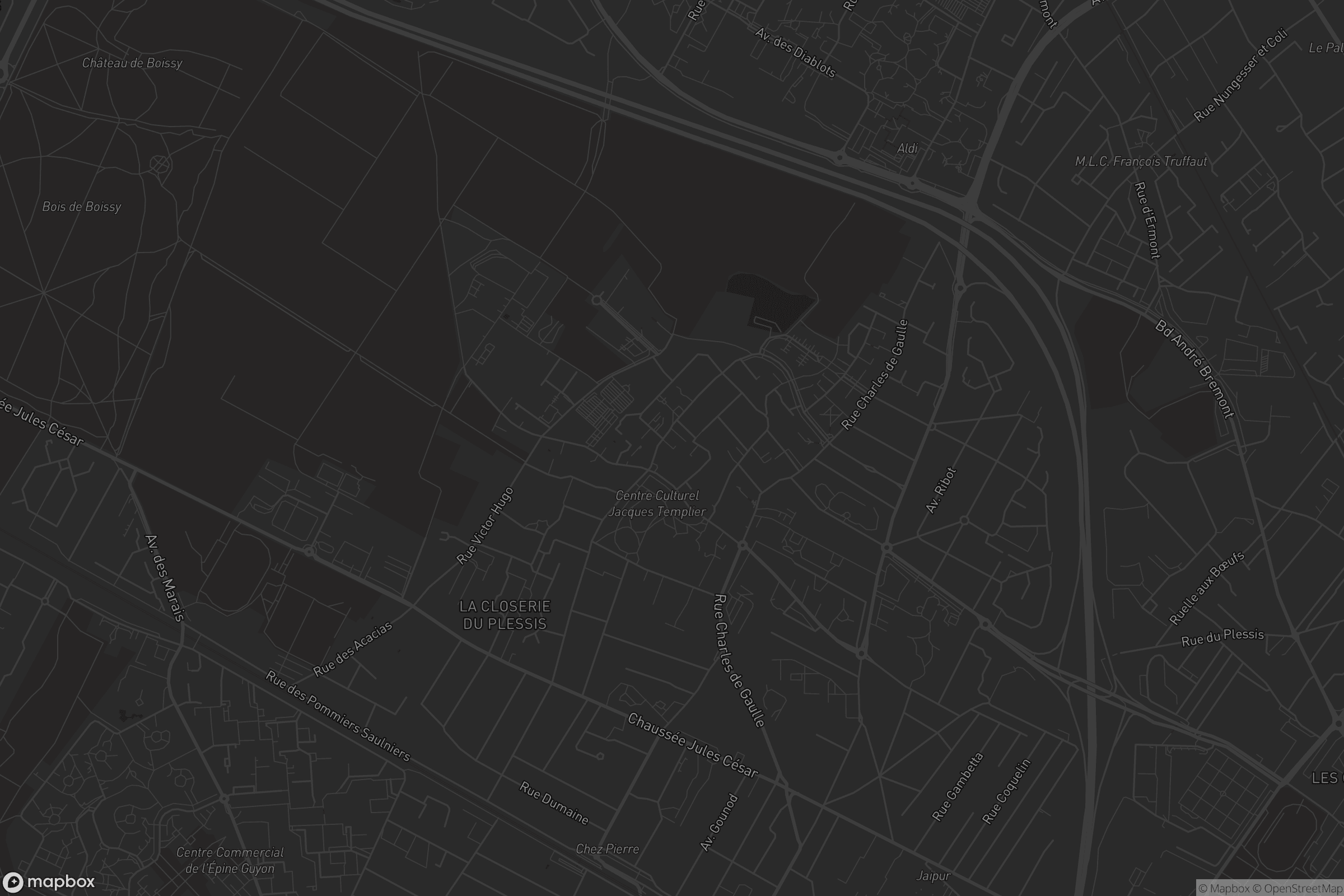 Carte de Le Plessis-Bouchard