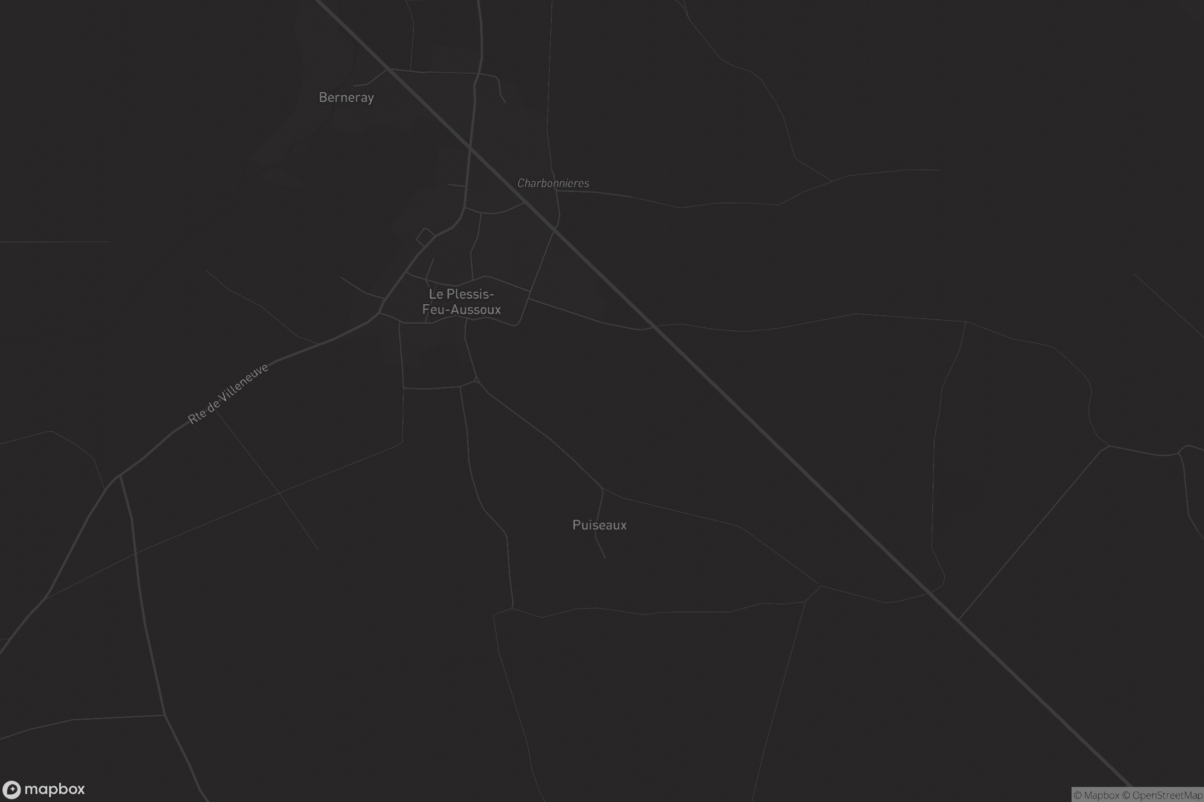 Carte de Le Plessis-Feu-Aussoux