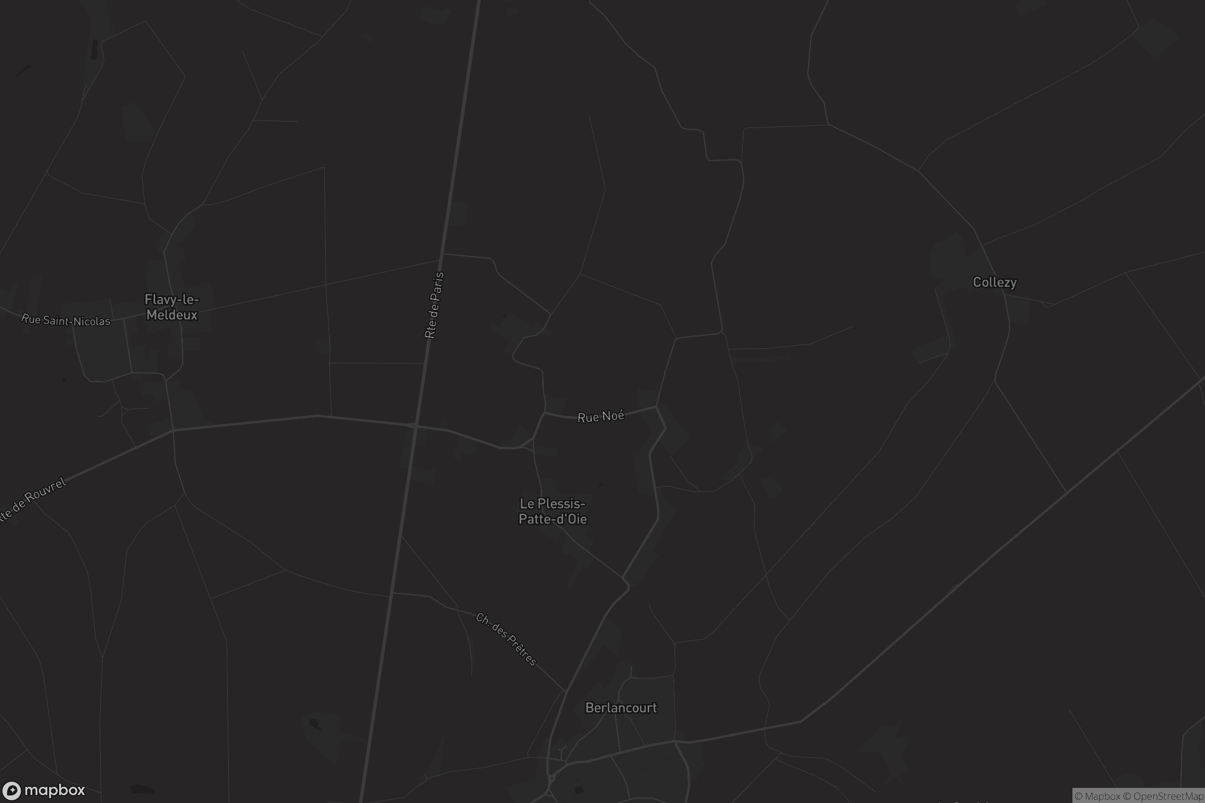 Carte de Le Plessis-Patte-d'Oie