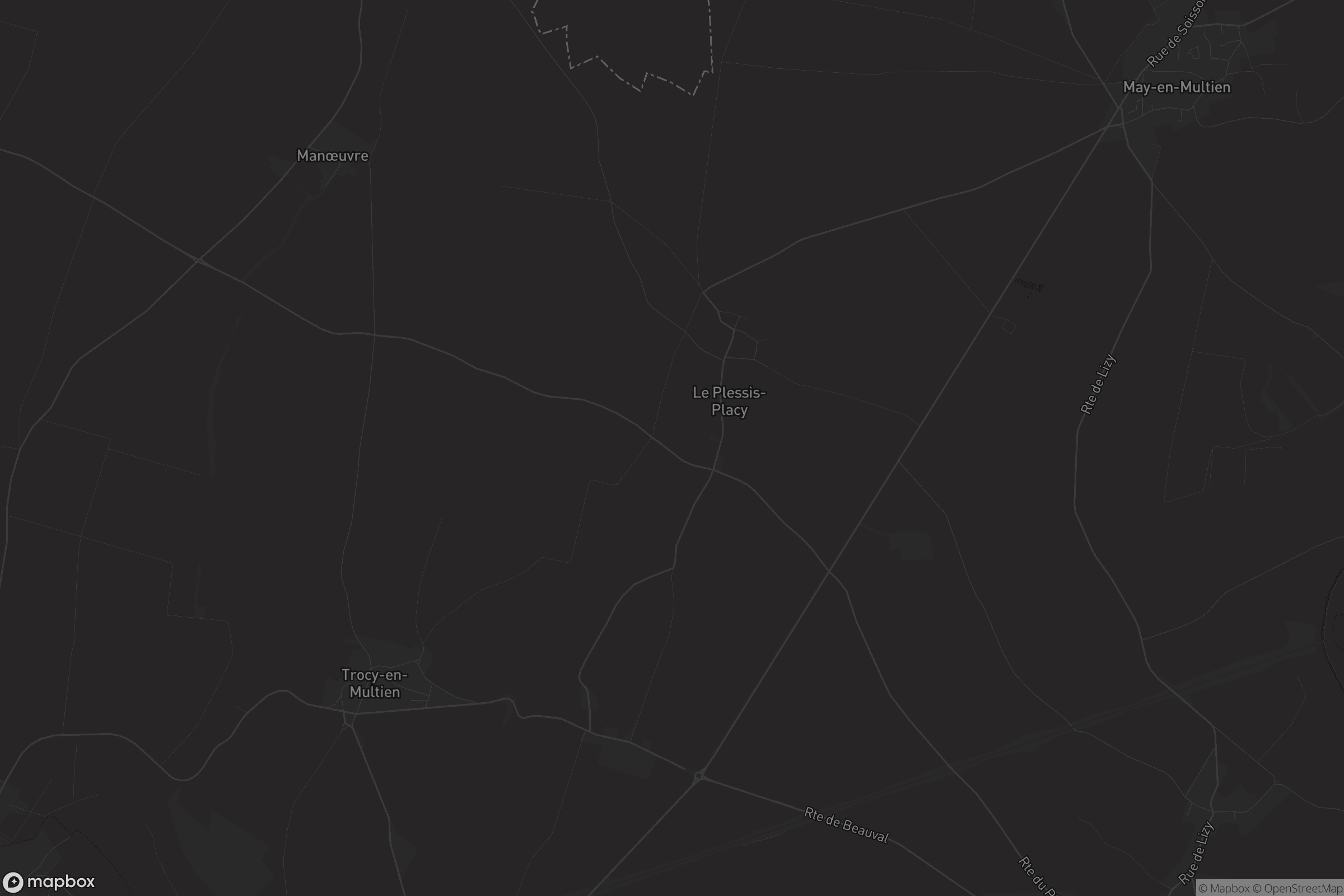 Carte de Le Plessis-Placy