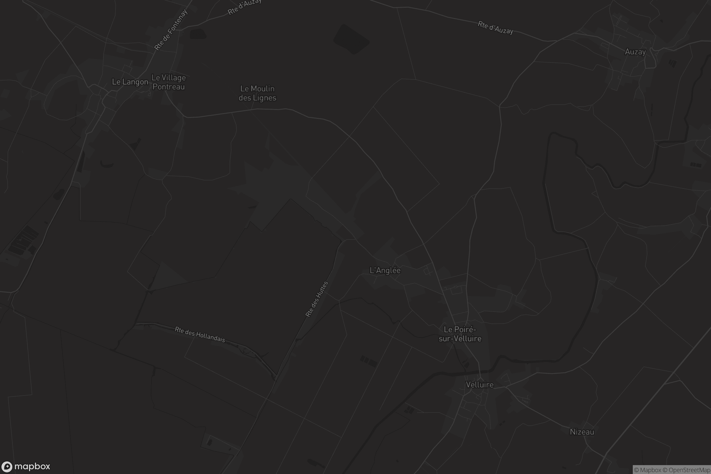 Carte de Le Poiré-sur-Velluire