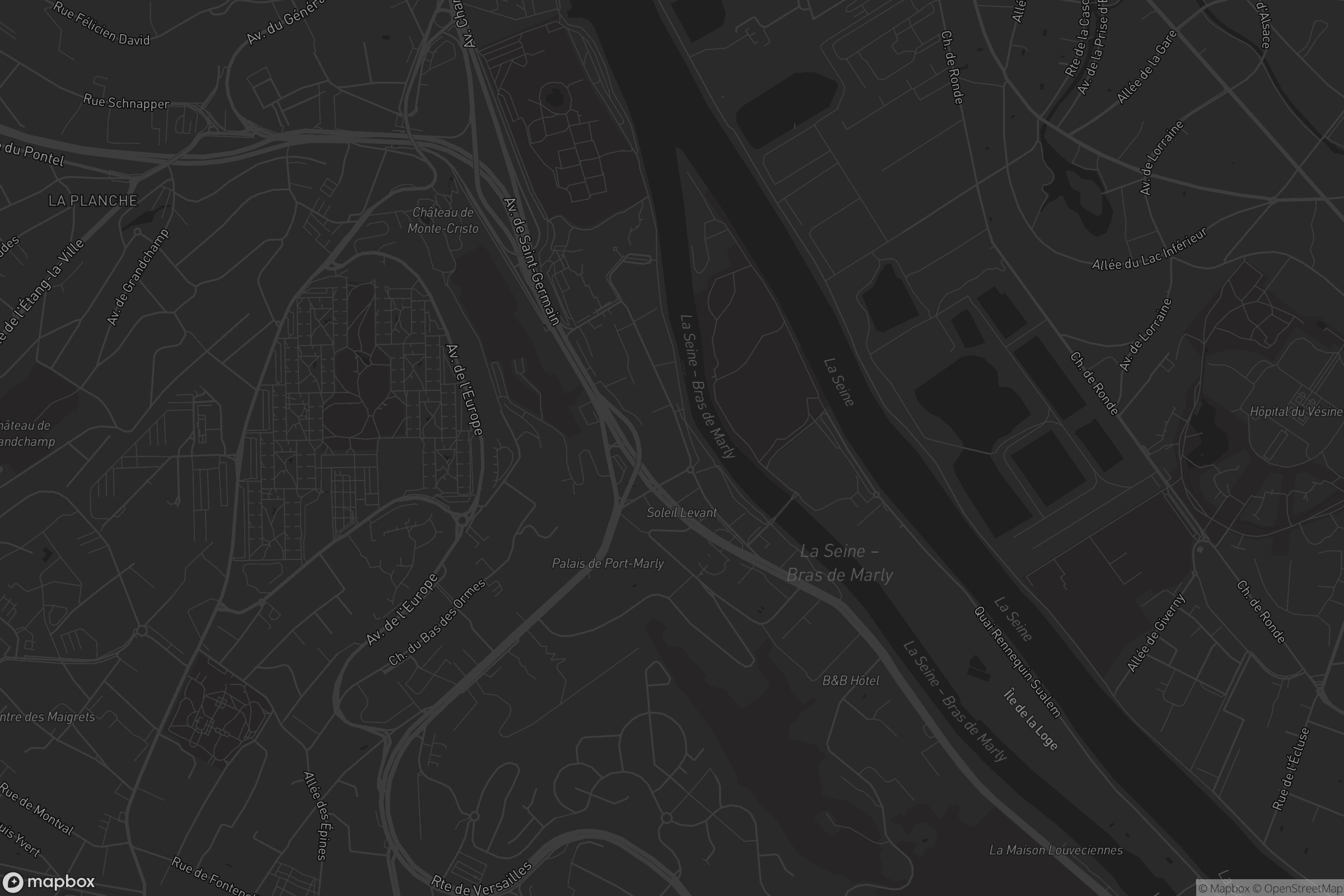 Carte de Le Port-Marly