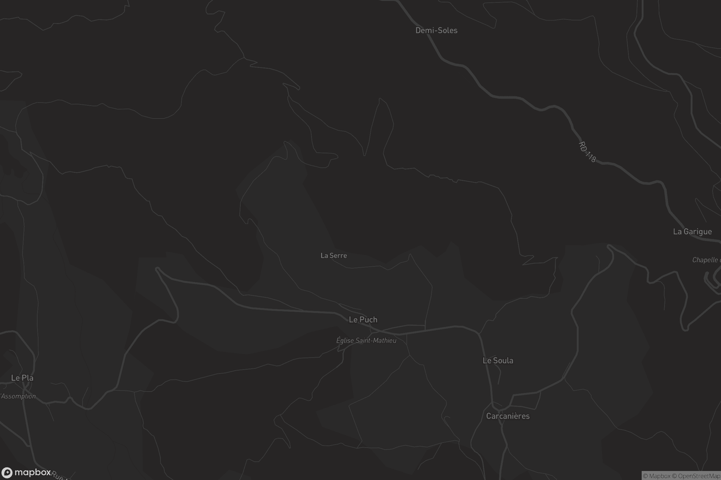 Carte de Le Puch