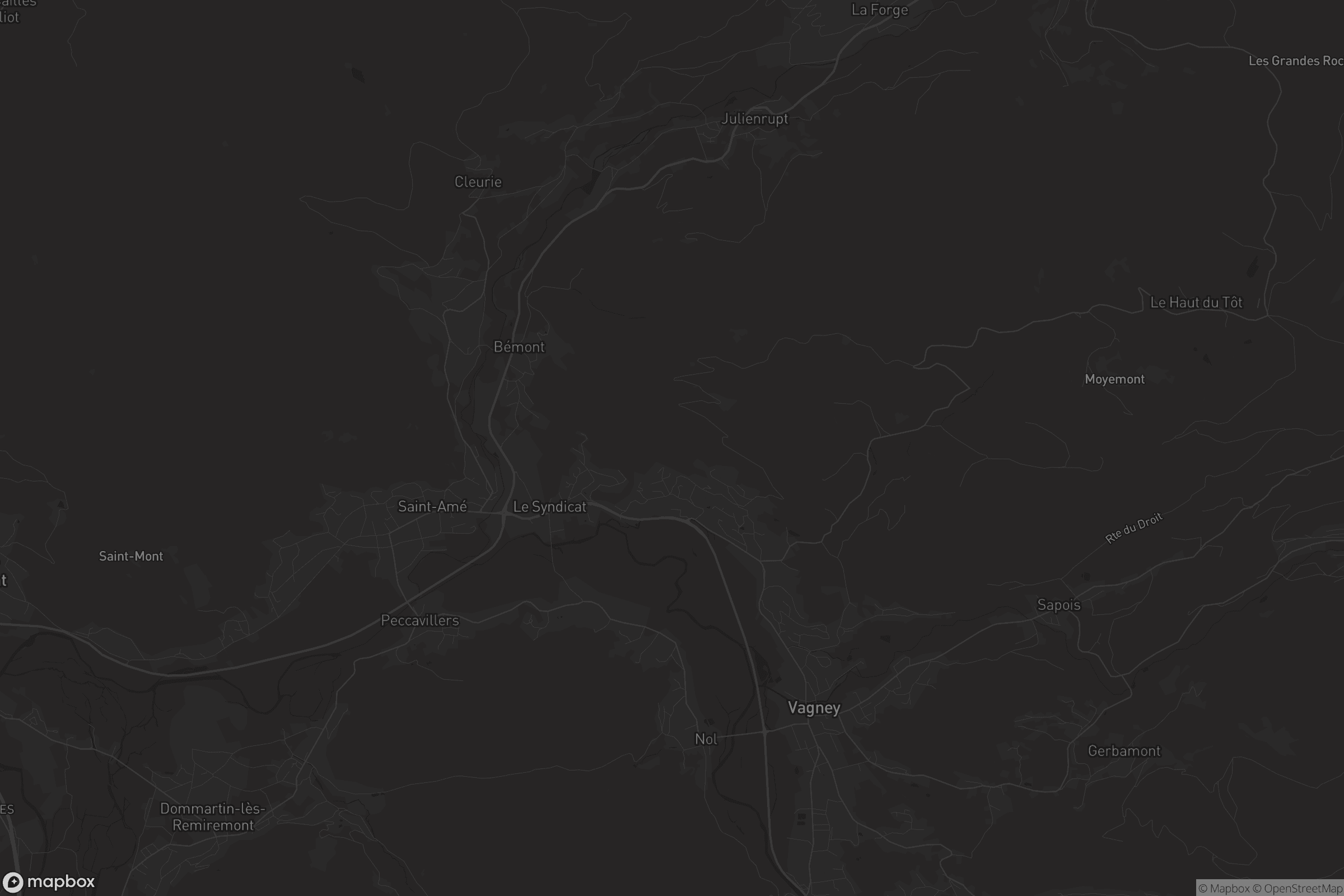 Carte de Le Syndicat