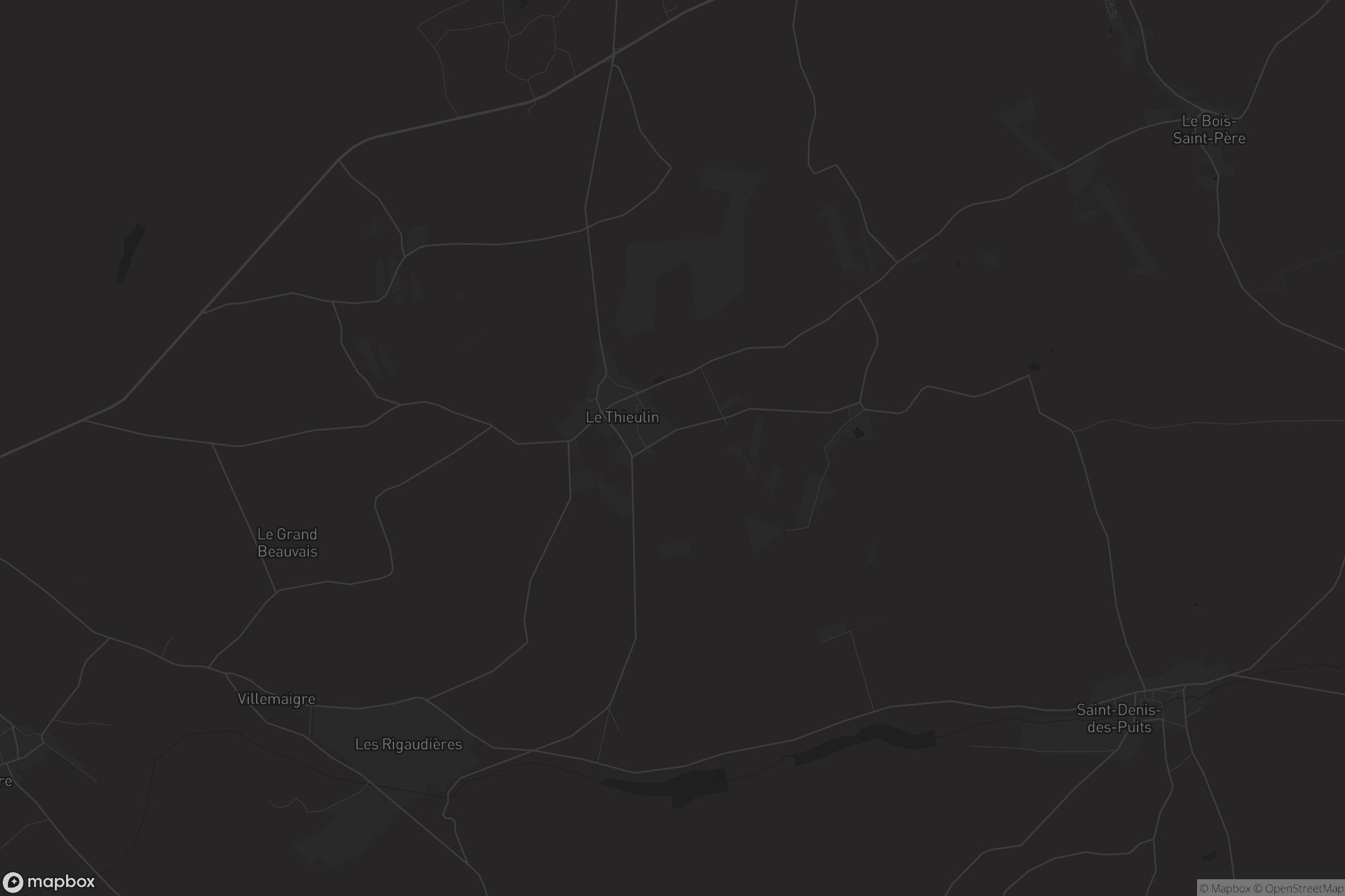 Carte de Le Thieulin