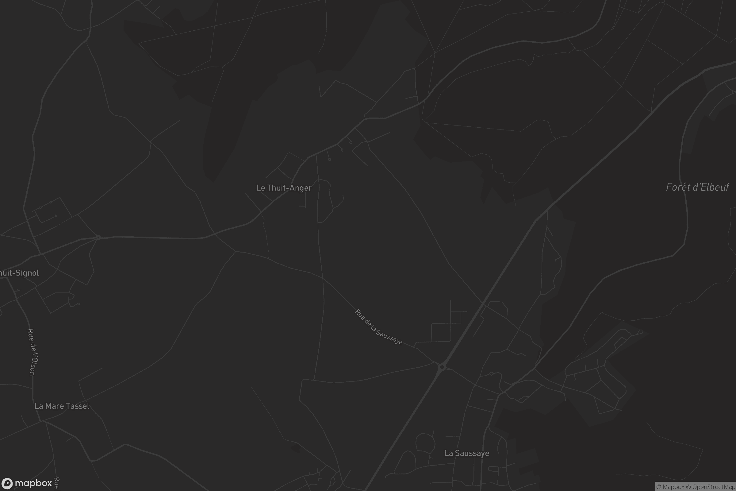 Carte de Le Thuit-Anger