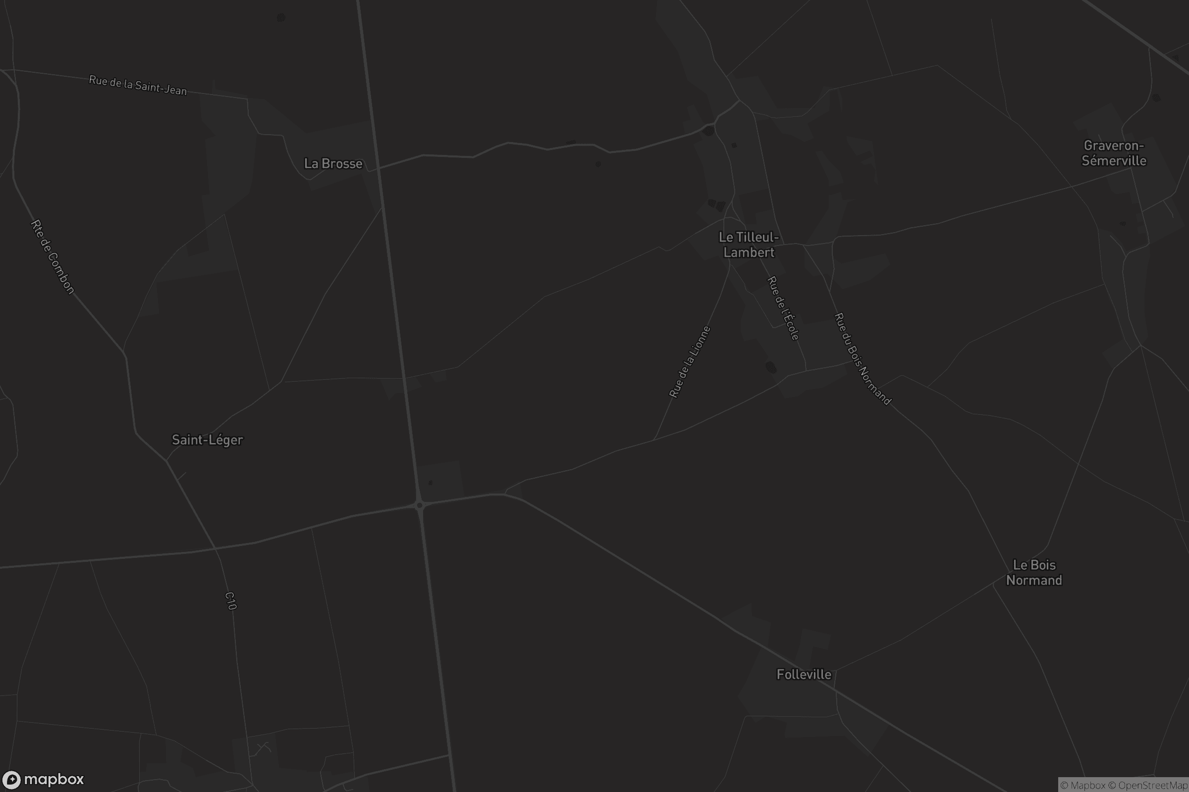 Carte de Le Tilleul-Lambert