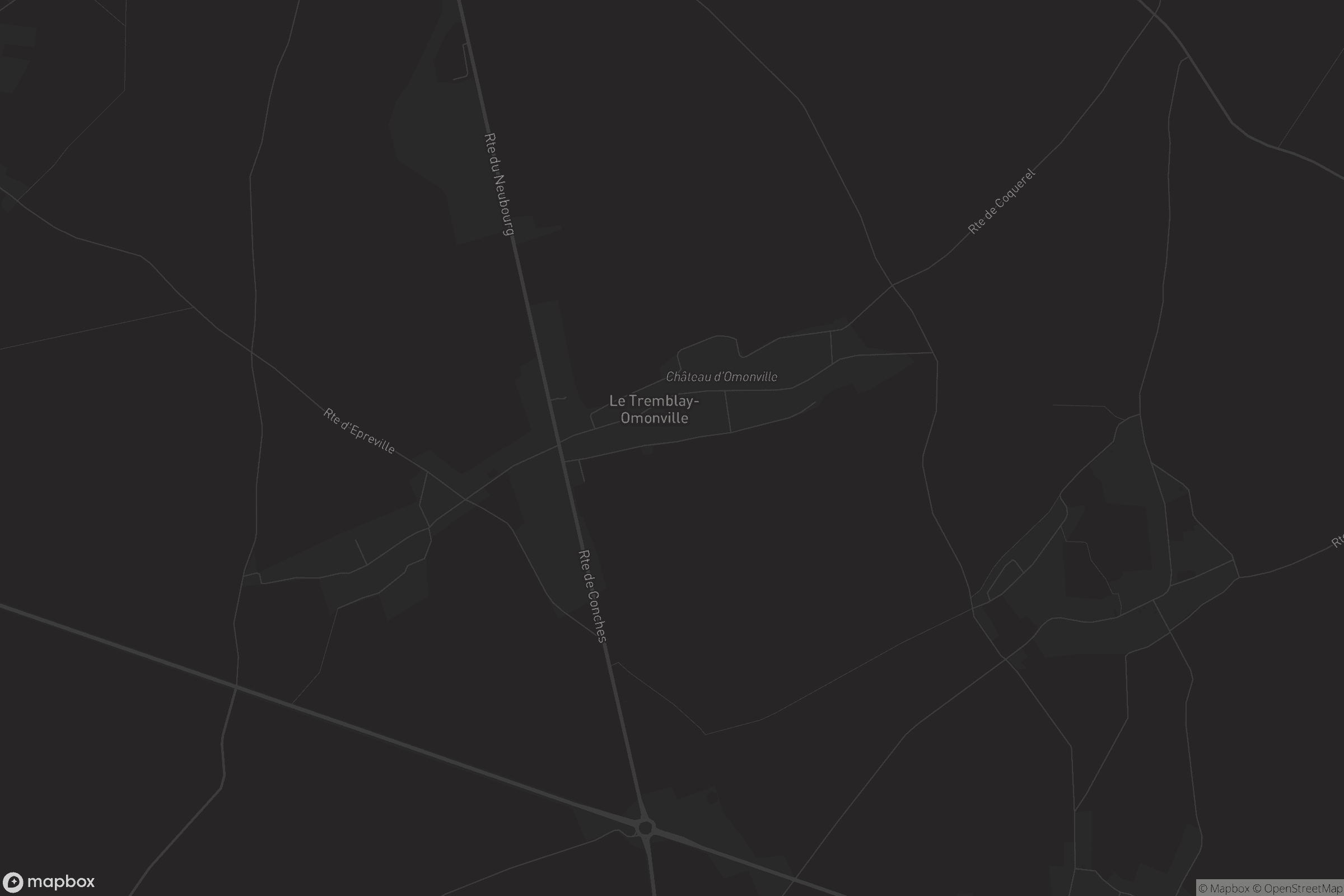 Carte de Le Tremblay-Omonville