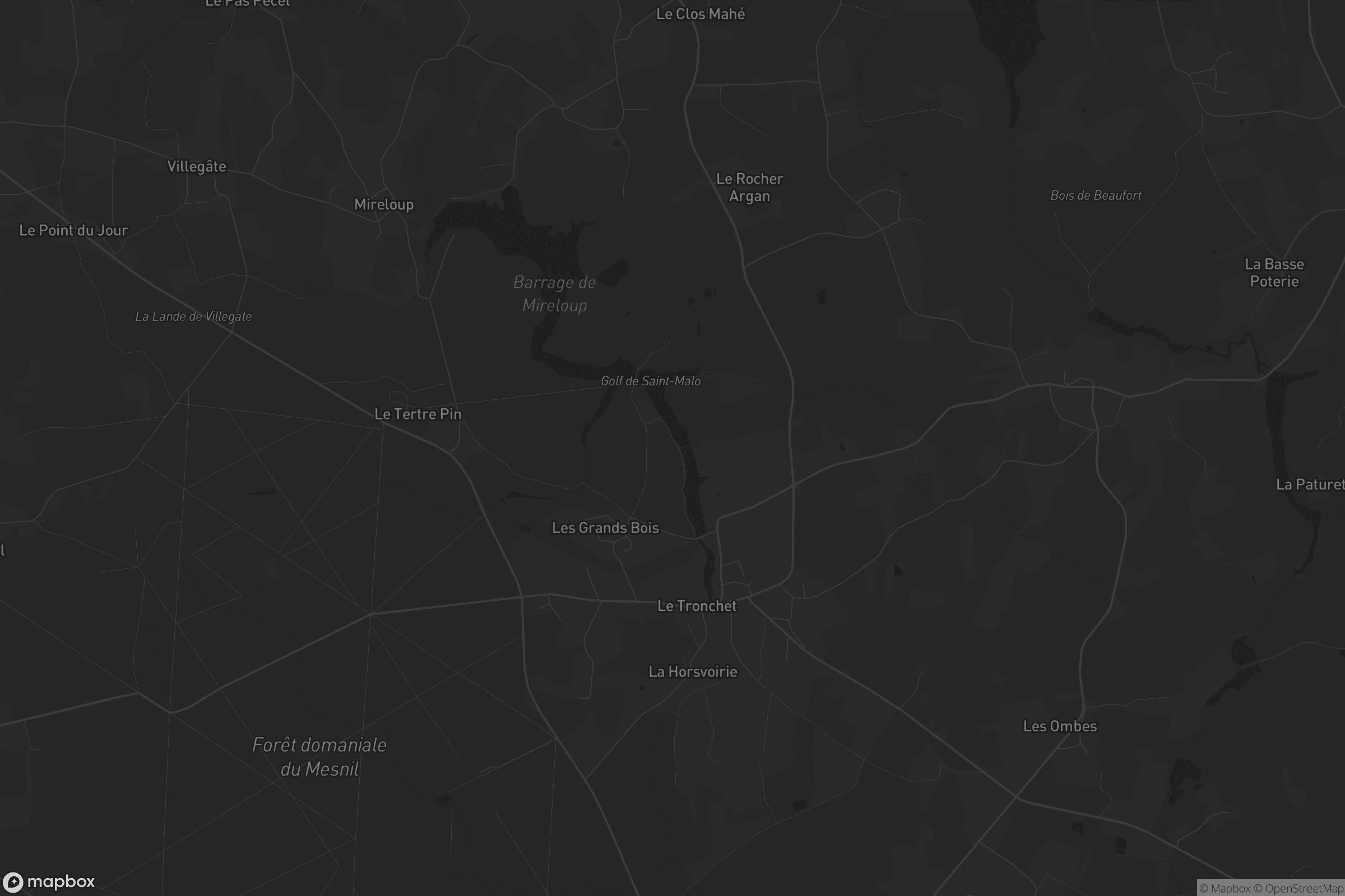 Carte de Le Tronchet